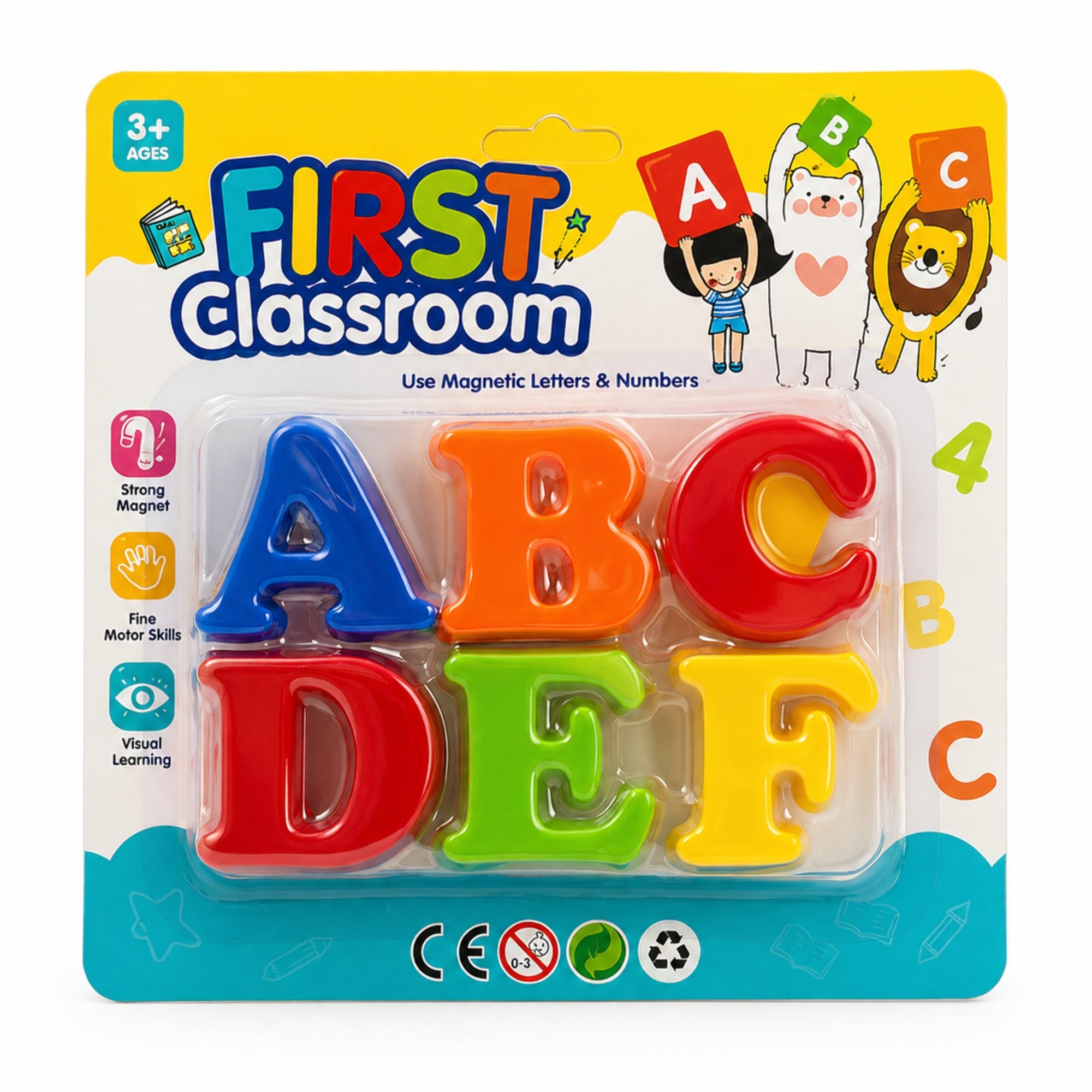 Preschool Magnetic Alphabet Letters Educational Set