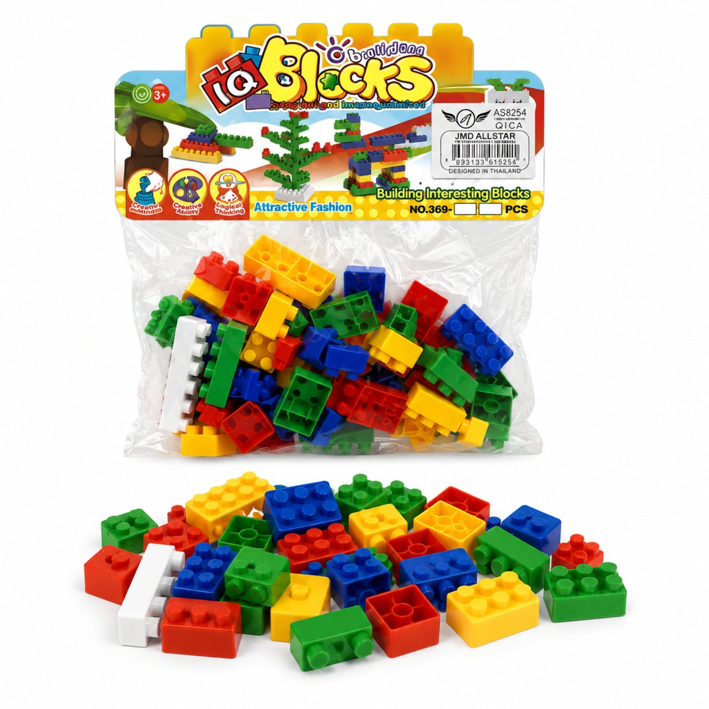 Kids Building Blocks Toy Set for Creative Play