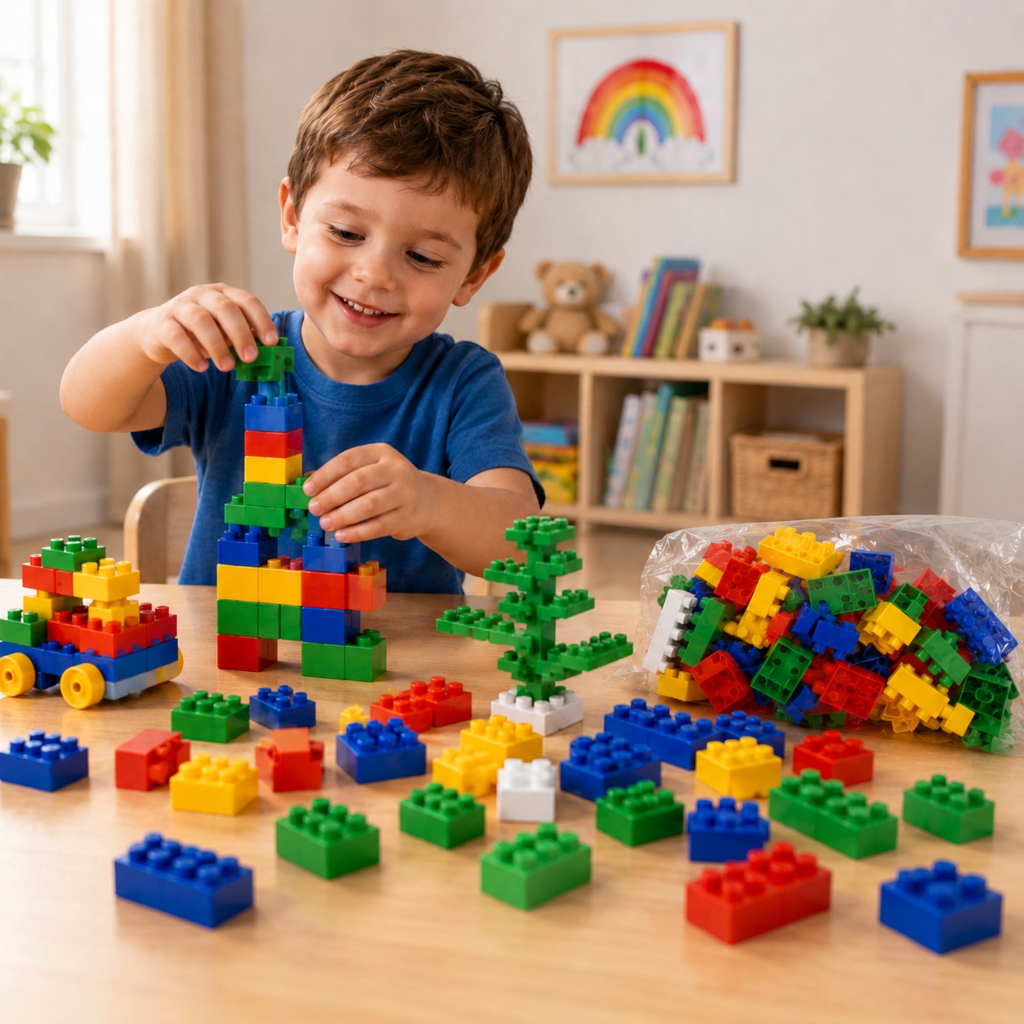 Construction Building Blocks Toy Set for Children