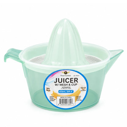 Hand Press Lemon Orange Juicer with Built In Strainer