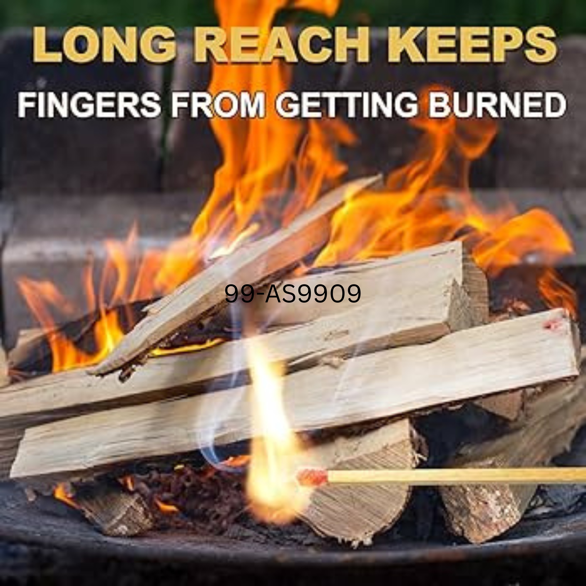 11" Long Wooden Matches: 60 Pack Lighters & Matches BBQ Cadle Kitchen Accessories lifestyle use image