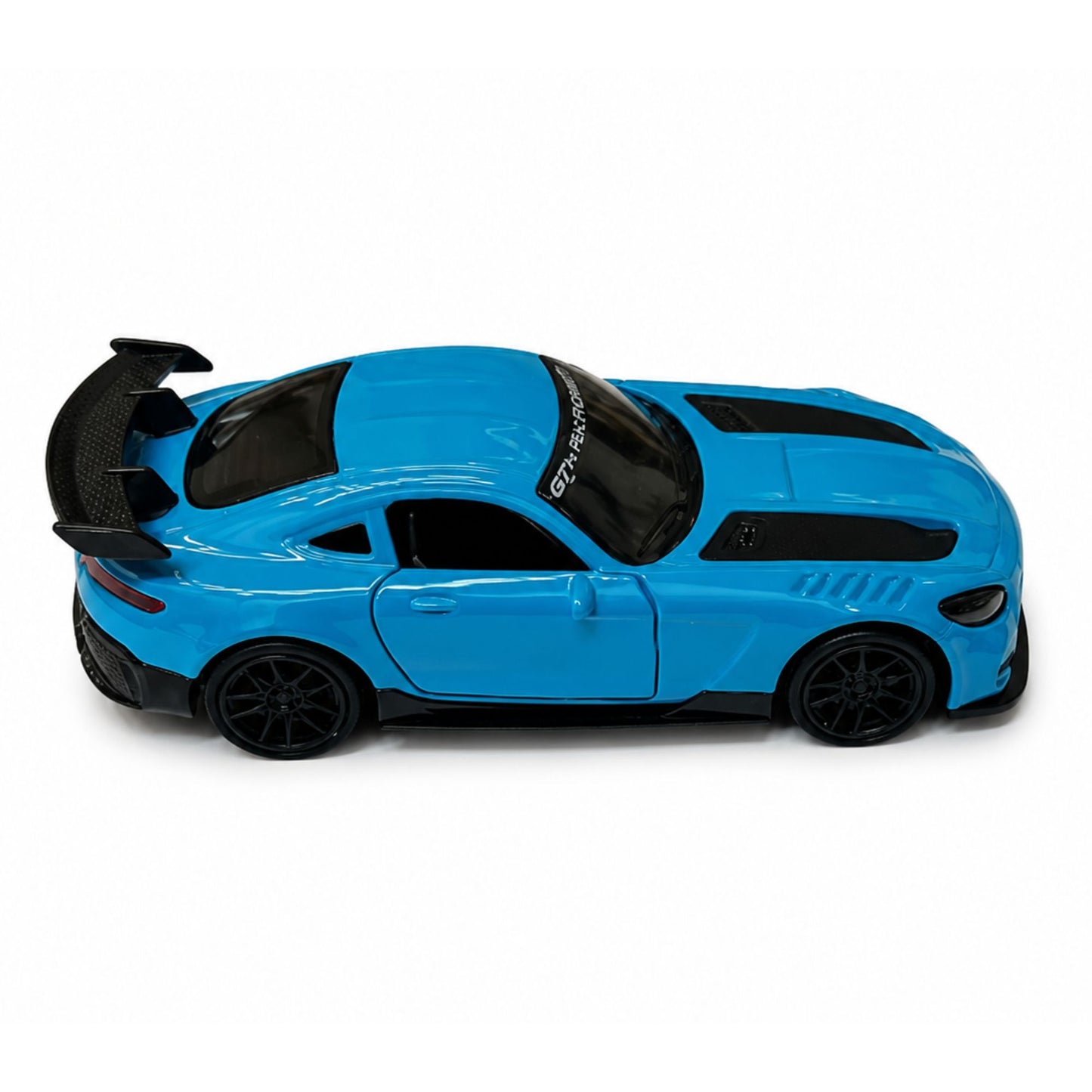 Diecast Sports Car Play Toy with Pull Back and Opening Doors