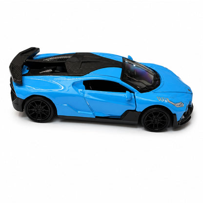 Metal Diecast Sports Car Toy with Pull Back Action for Kids