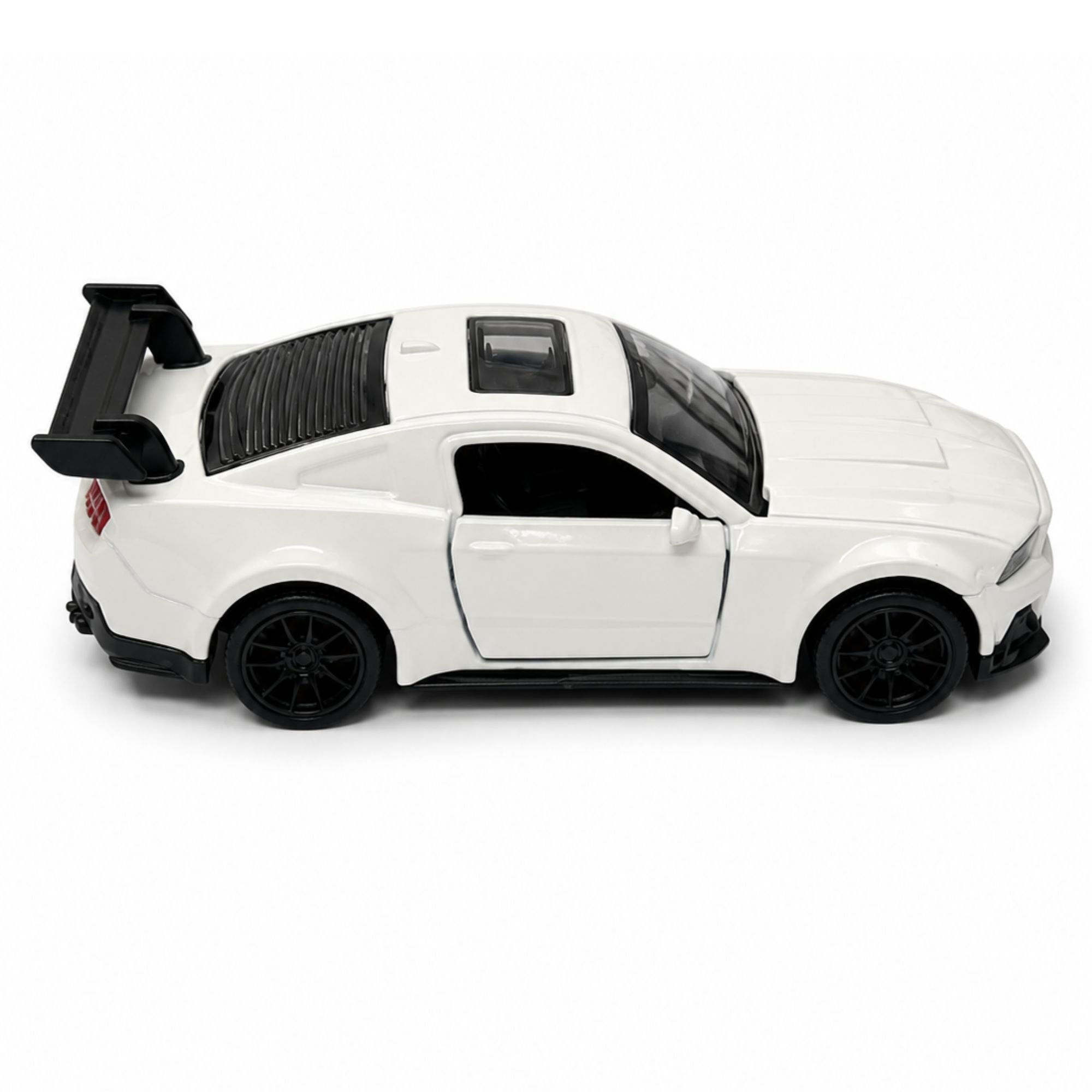 Sports Diecast Model Car with Opening Doors and Pull Back