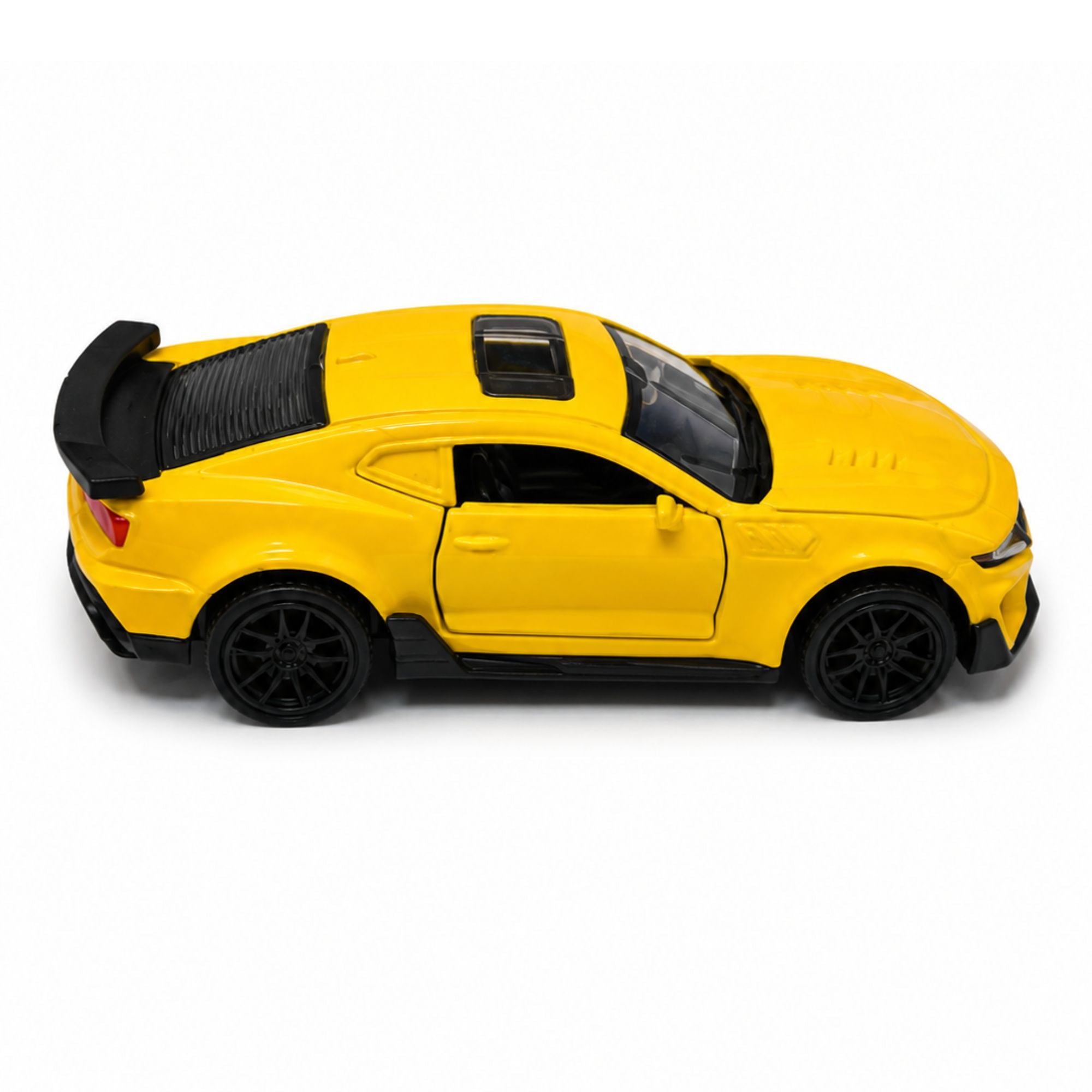 Realistic Diecast Sports Car Toy with Pull Back Action