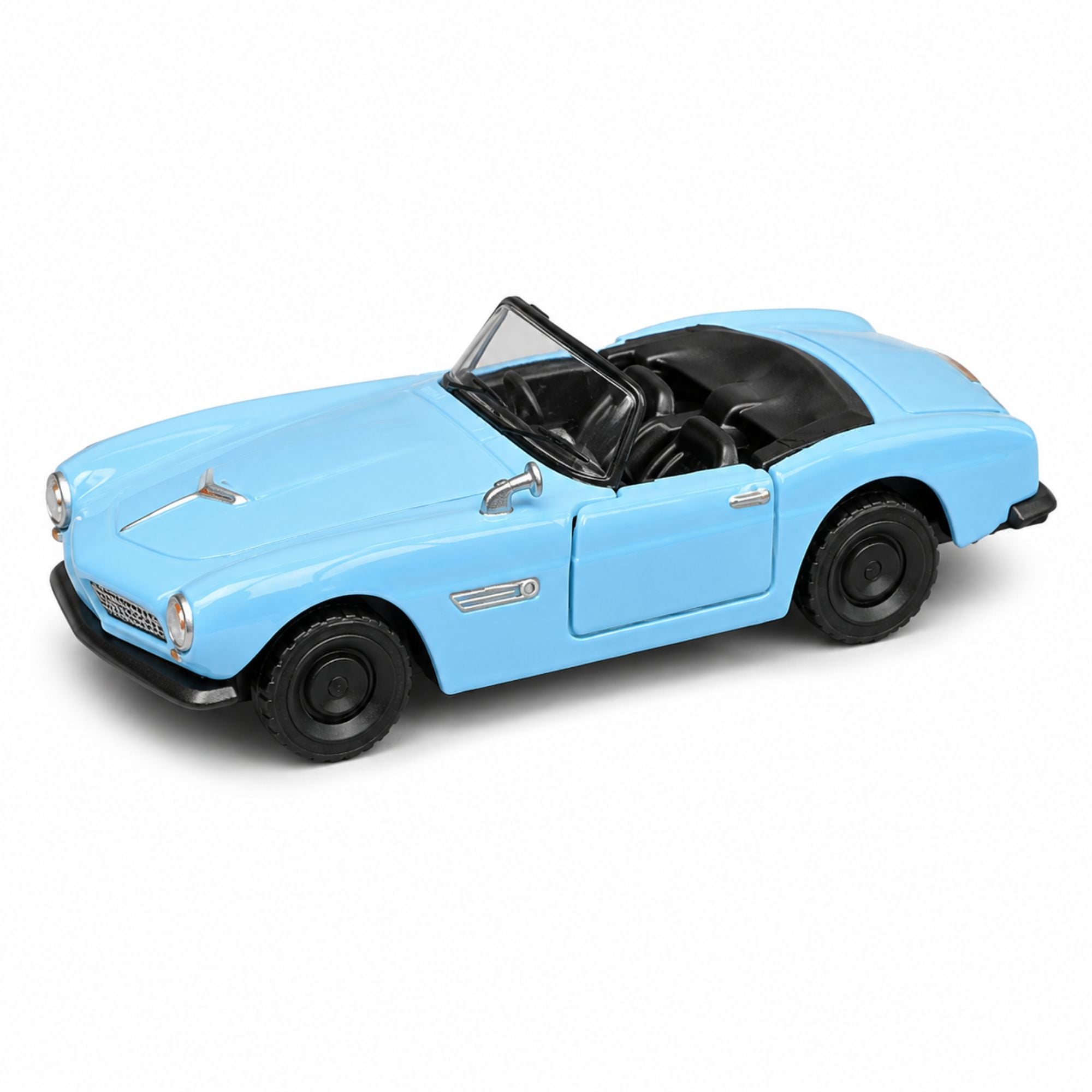 Classic Metal Diecast Toy Car with Opening Doors & Pull Back