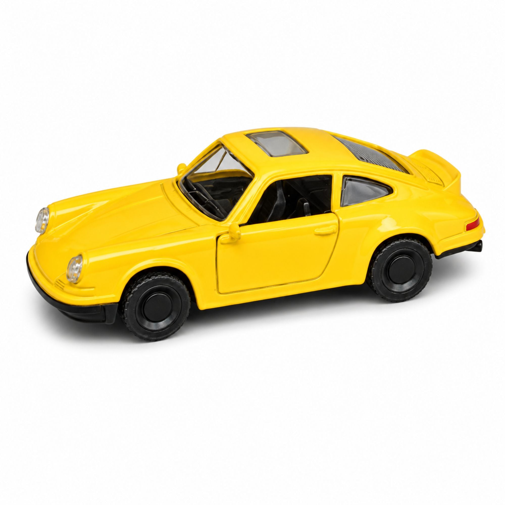 Classic Diecast Model Car with Pull Back Action & Opening Doors