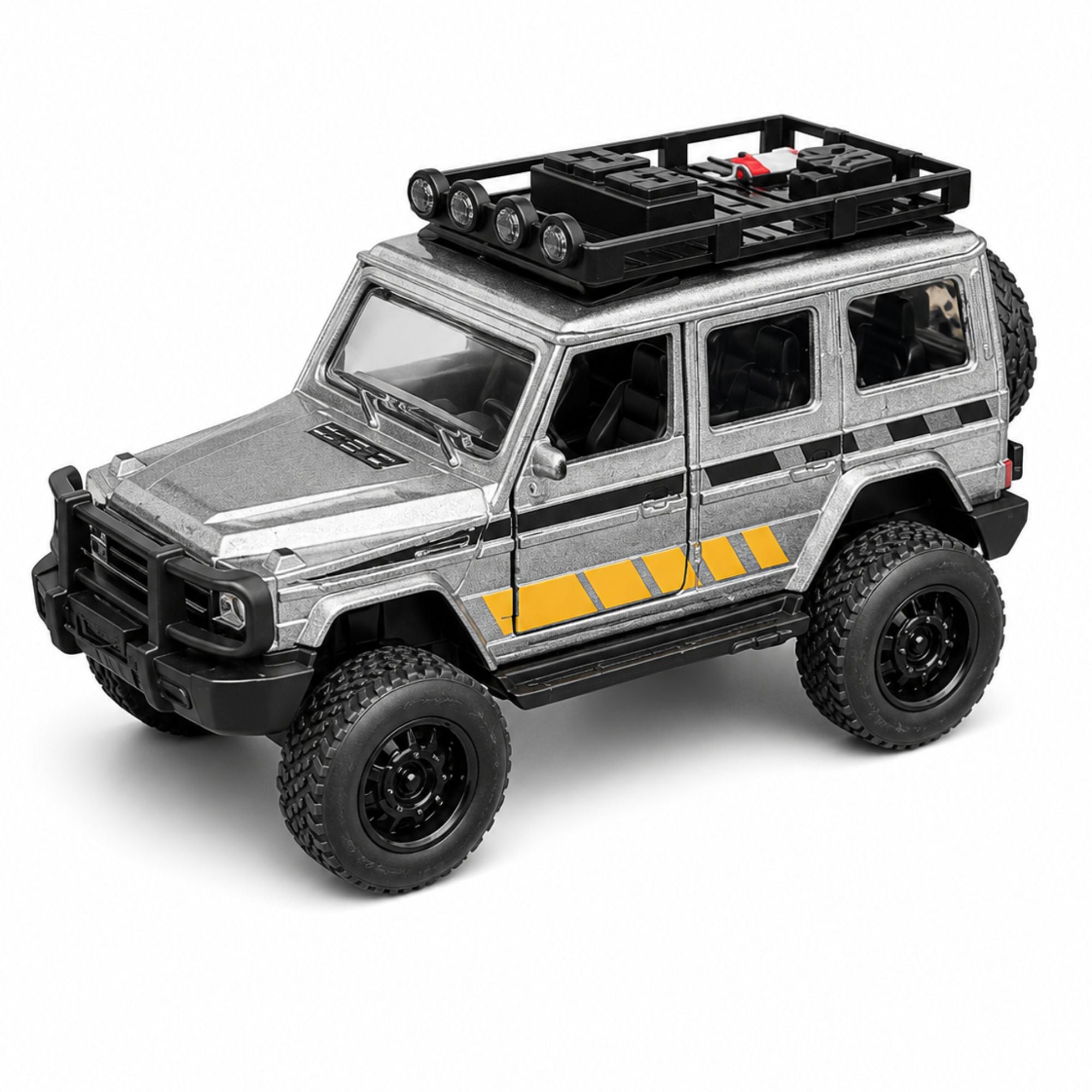 Metal Diecast Off Road SUV Toy Car with Pull Back Action