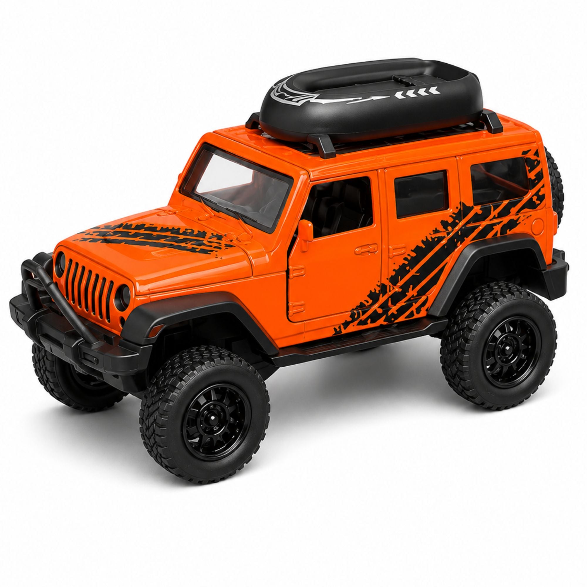 Off Road SUV Diecast Toy Vehicle with Opening Door Feature