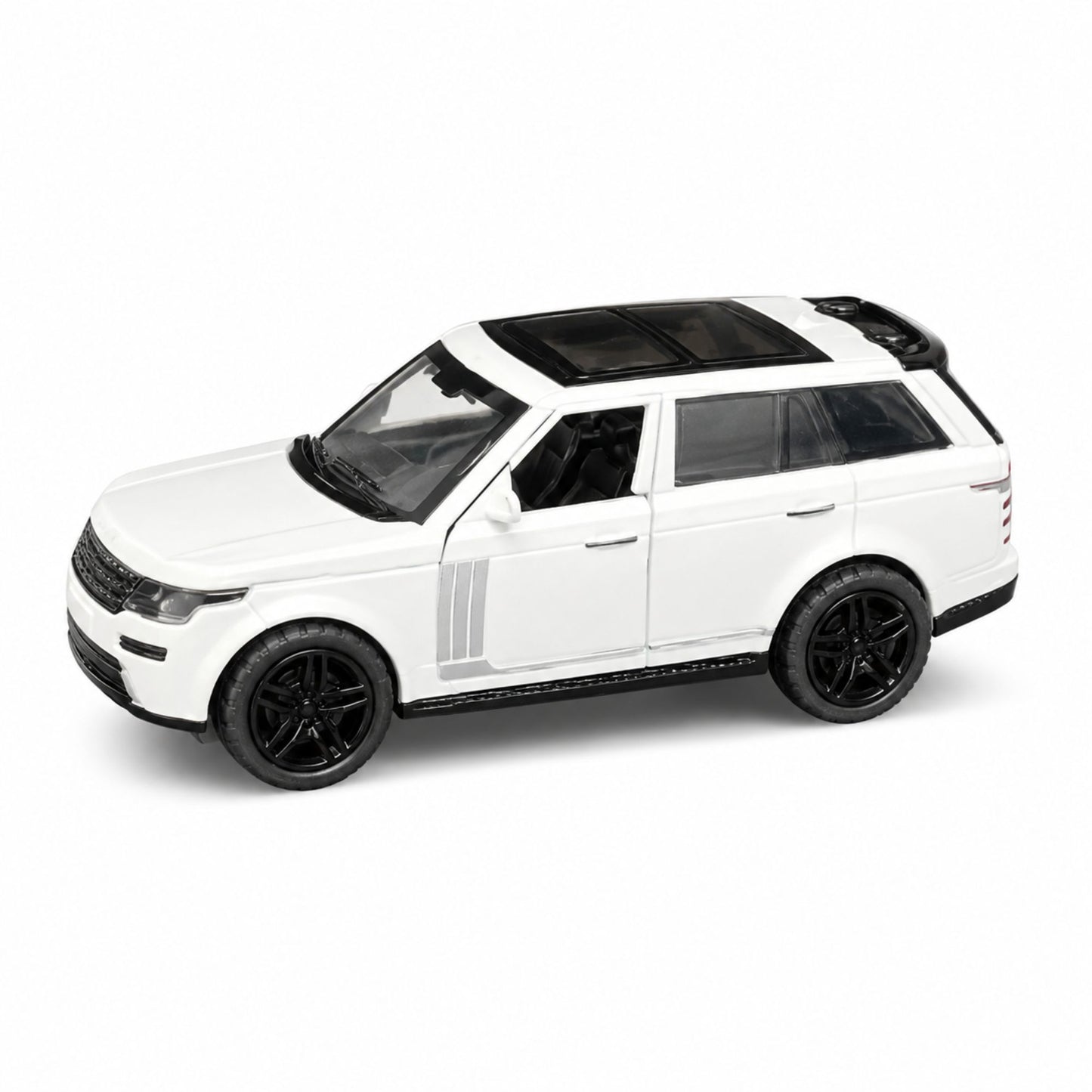 Realistic Die Cast SUV Toy Car with Opening Doors for Kids