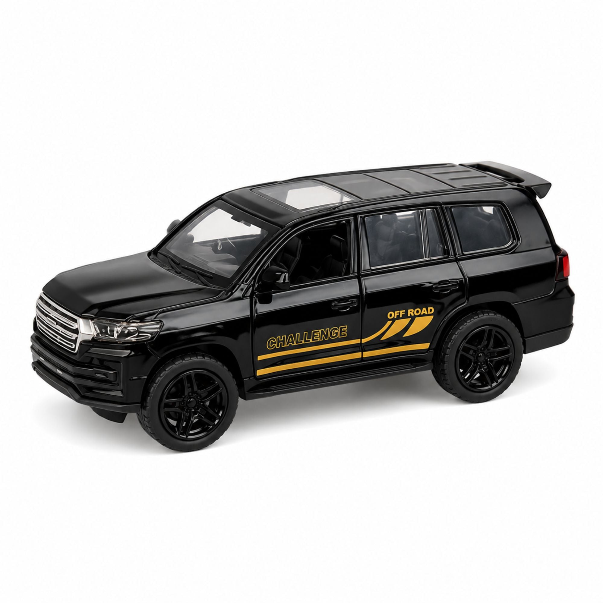 Diecast Metal Off Road SUV Model Toy Car with Opening Doors