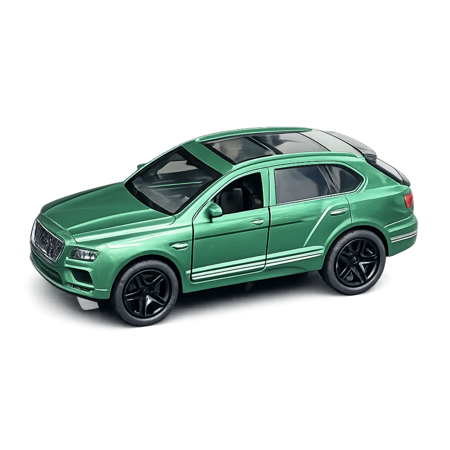 Diecast Off Road SUV Model Car with Opening Doors Pull Back