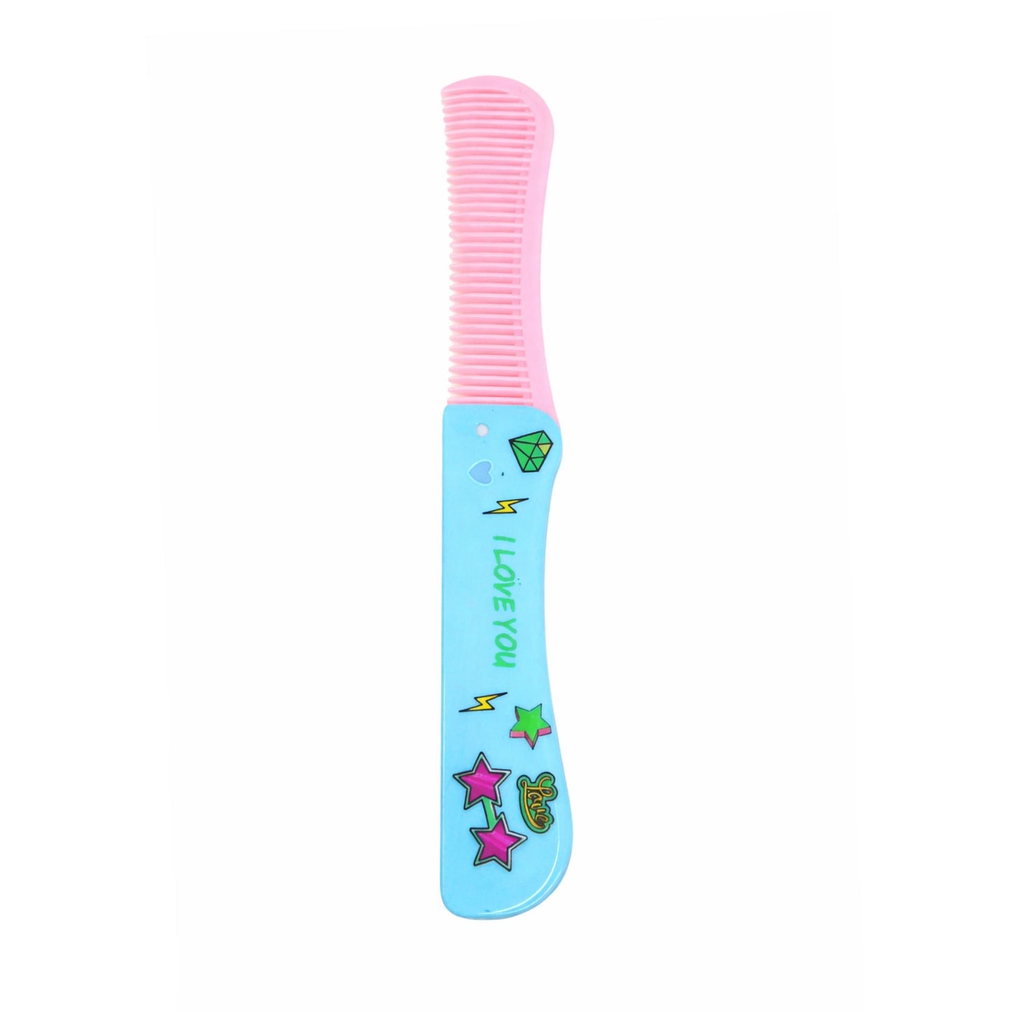 Folding Hair Comb Compact Grooming Tool Travel Friendly product image 5