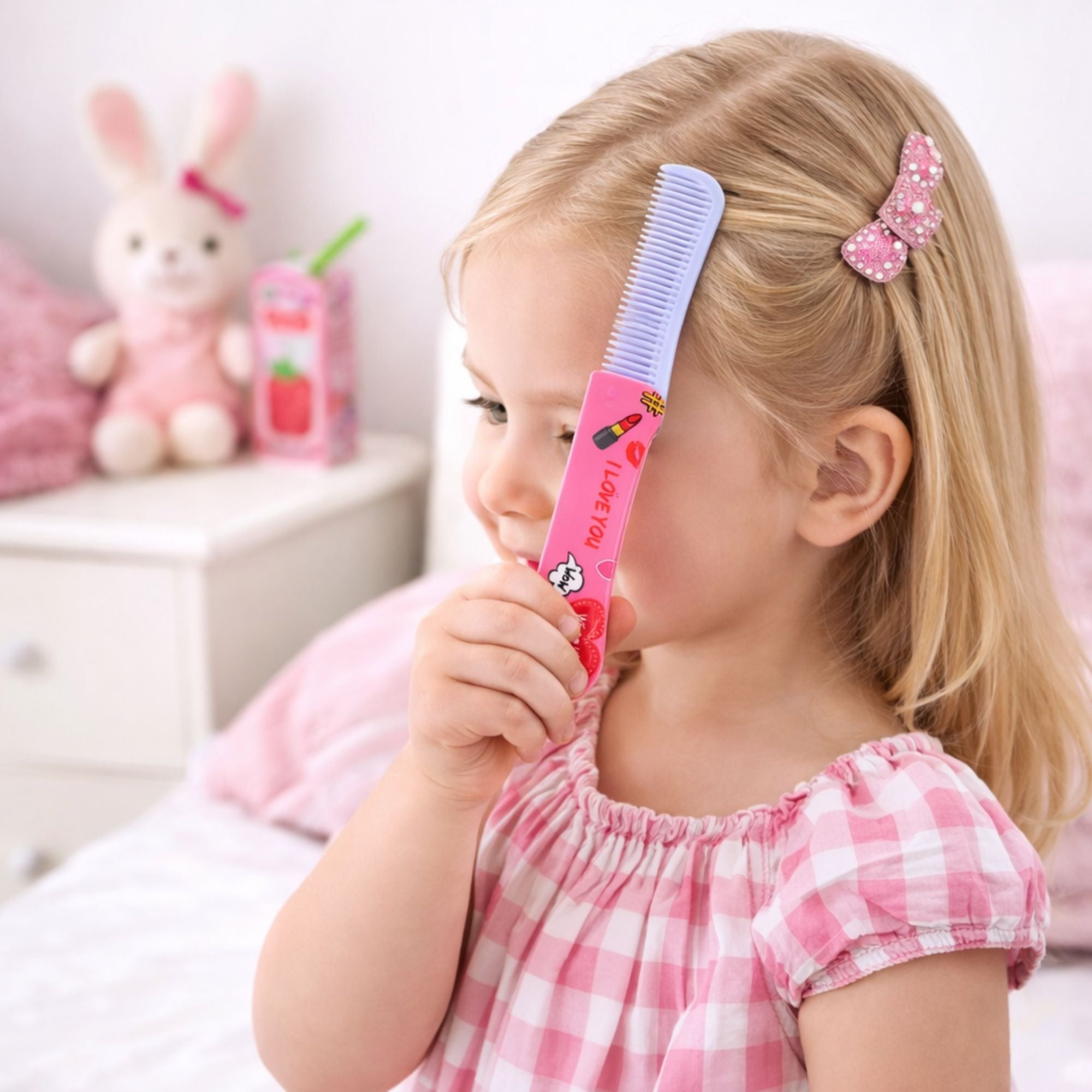 Folding Hair Comb Compact Grooming Tool Travel Friendly product image 8