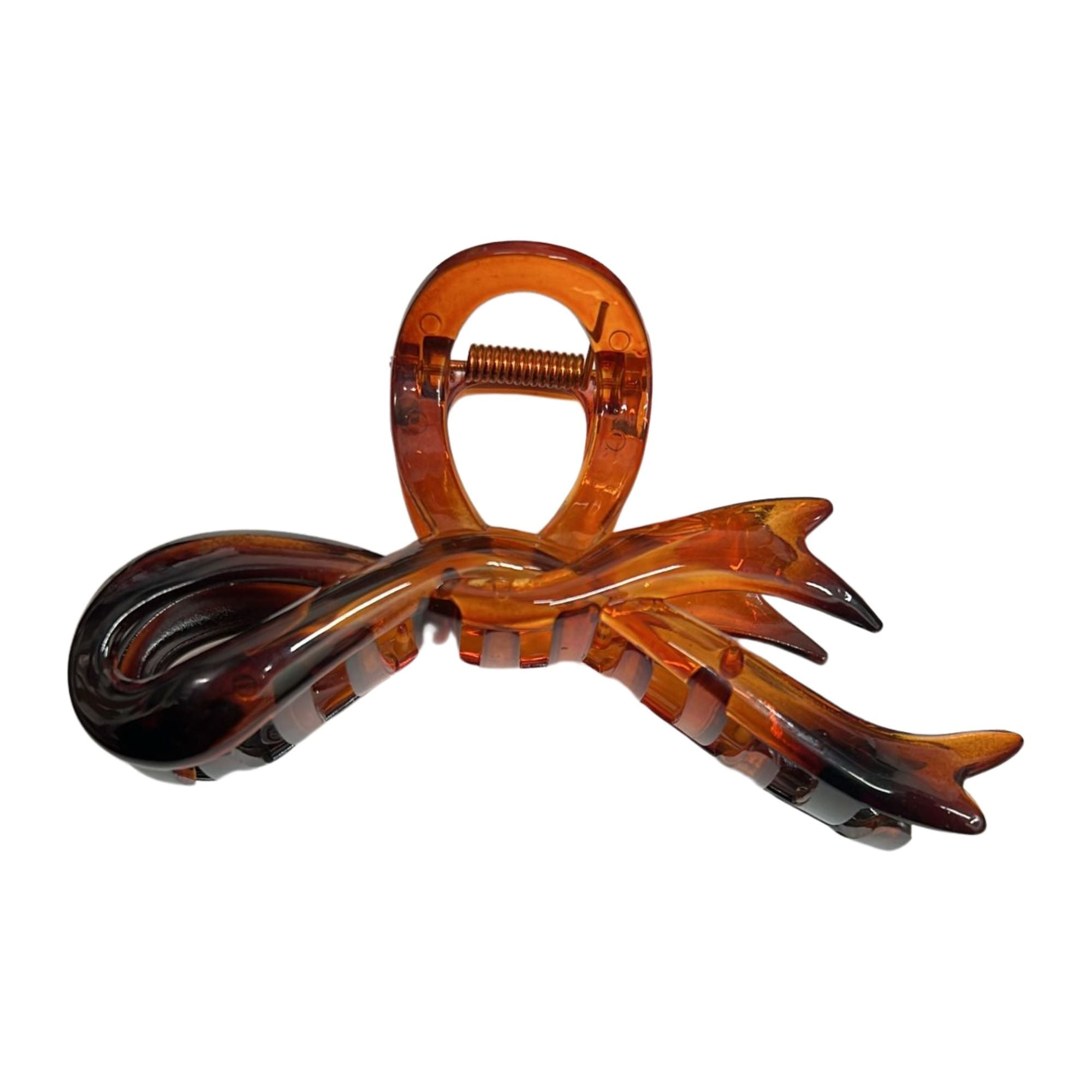 4.5" Secure Grip Bow Hair Claw Clip for Women Hair Clipper & Trimmer Accessories size and feature image