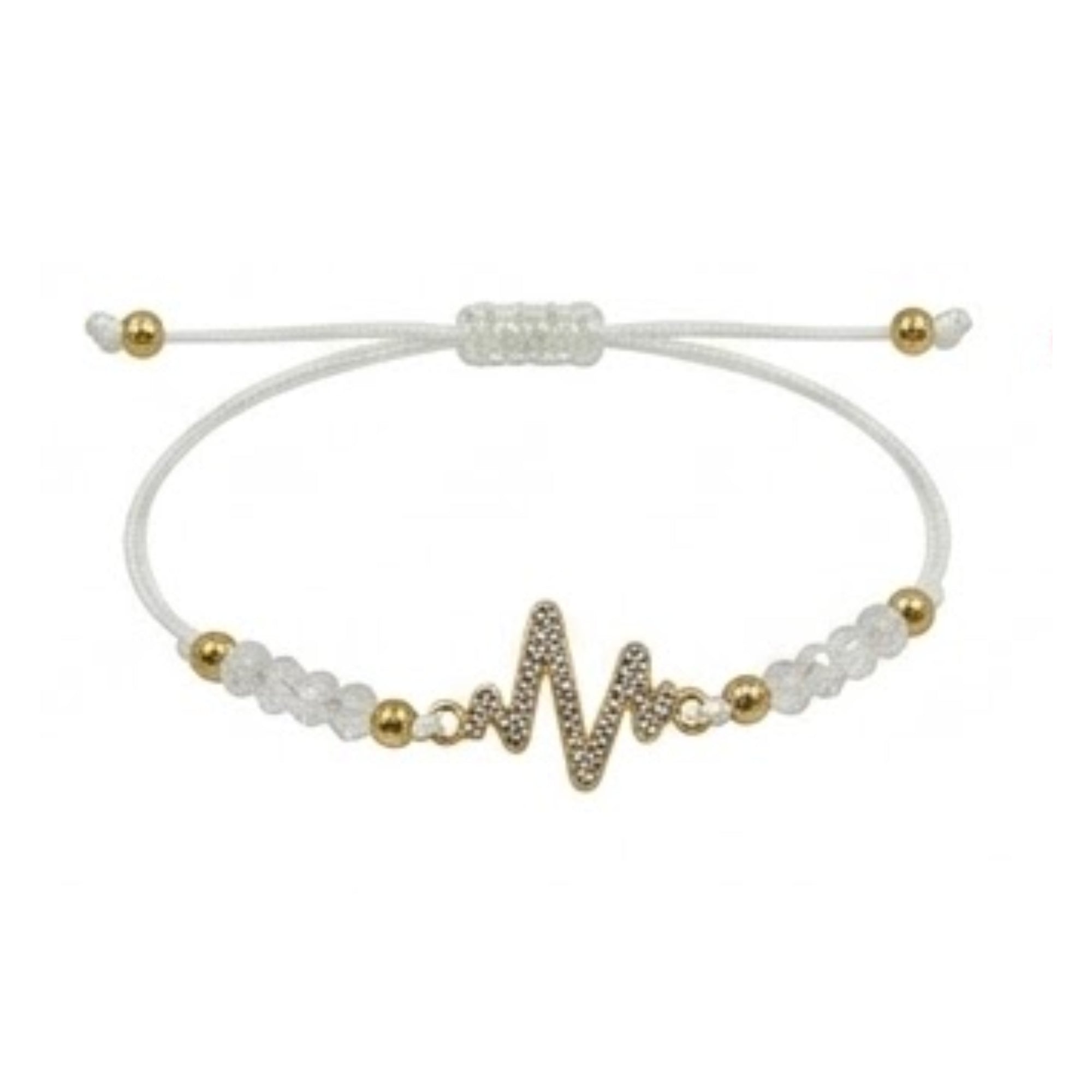 Elegant Adjustable Charm Bracelet with Sparkling Accents Bracelets product detail image