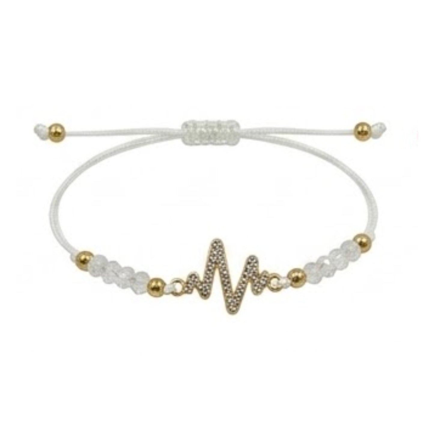 Elegant Adjustable Charm Bracelet with Sparkling Accents Bracelets product detail image