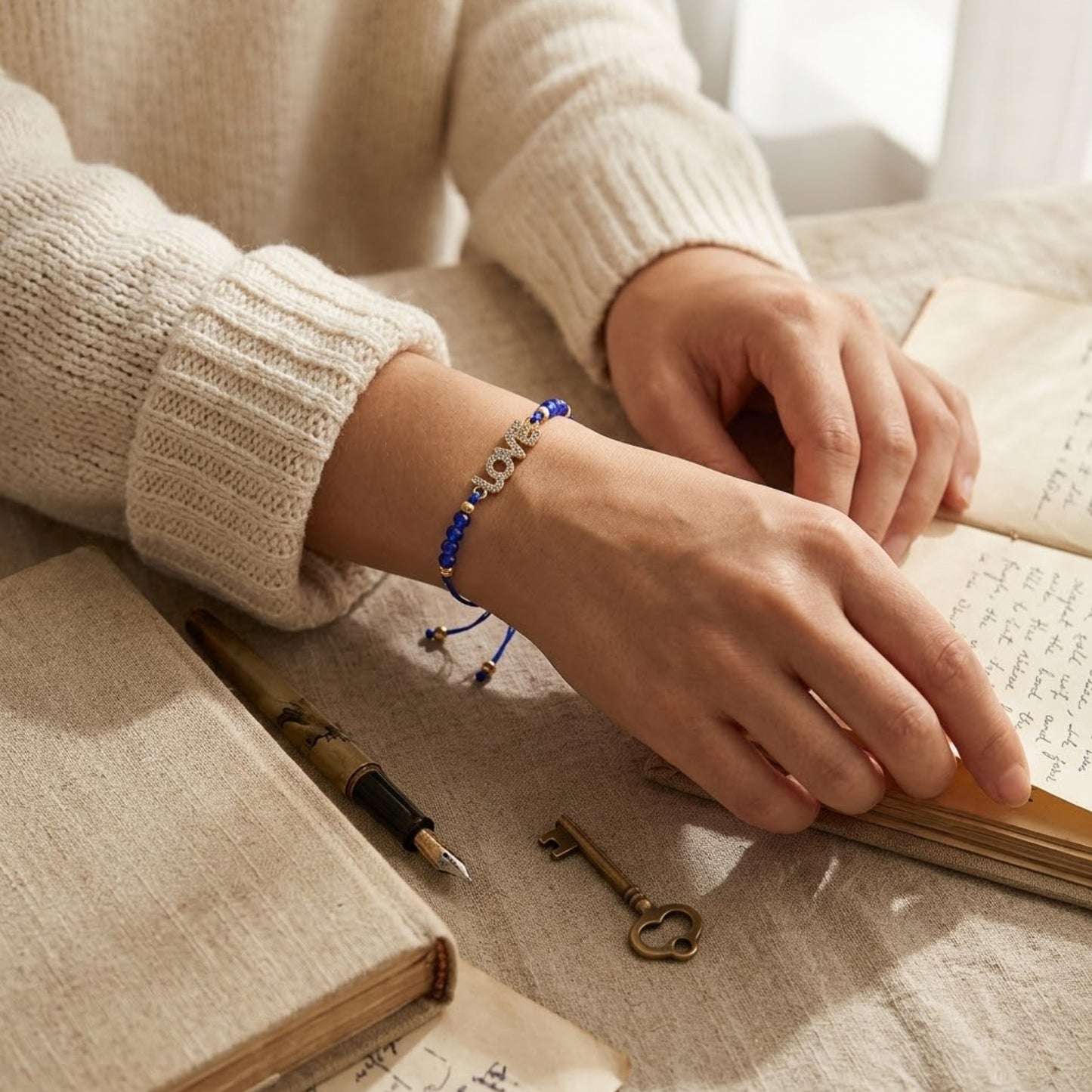 Elegant Adjustable Charm Bracelet with Sparkling Accents Bracelets product image 14