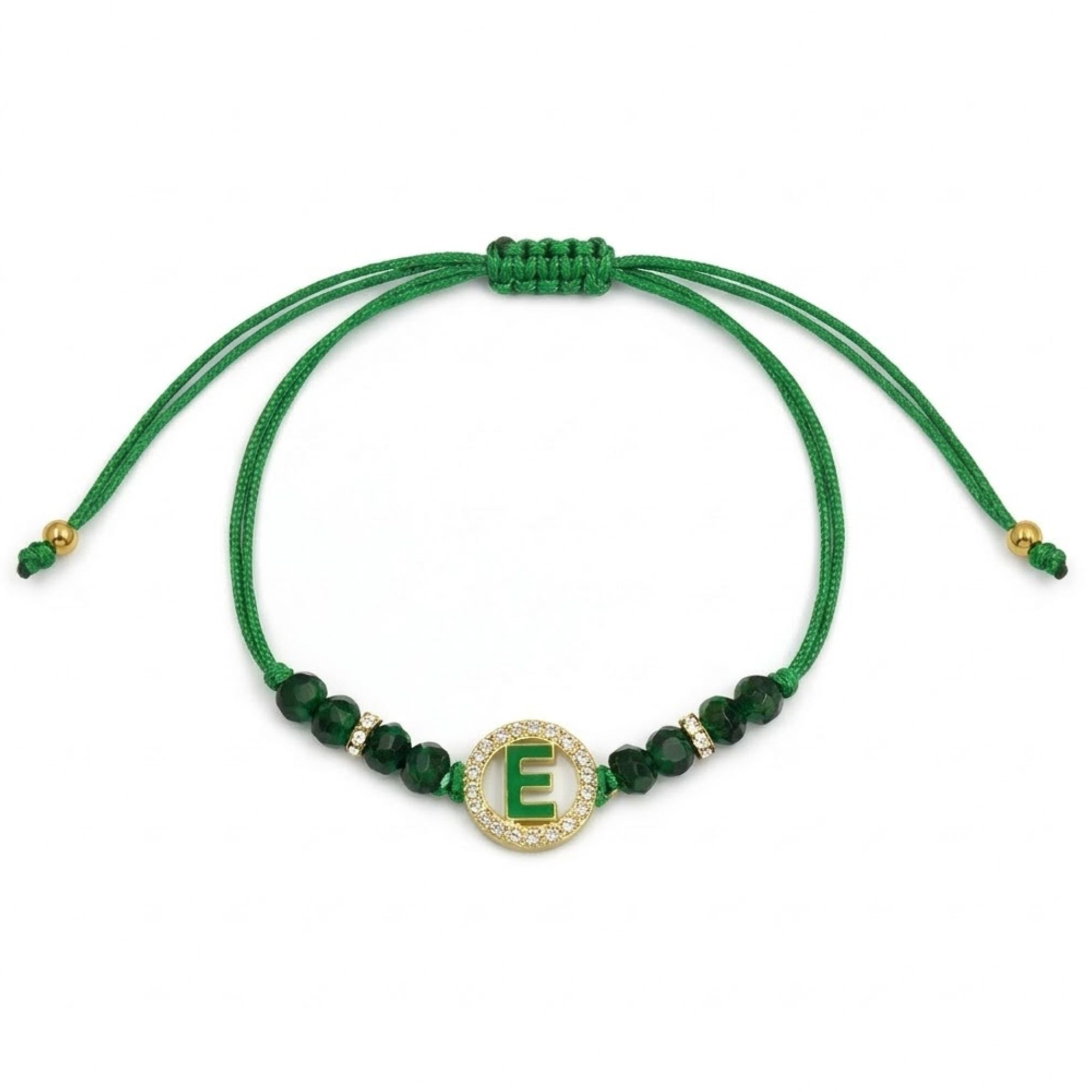 Unisex Alphabet Letter Colored Adjustable Beaded Bracelet Bracelets product image 6