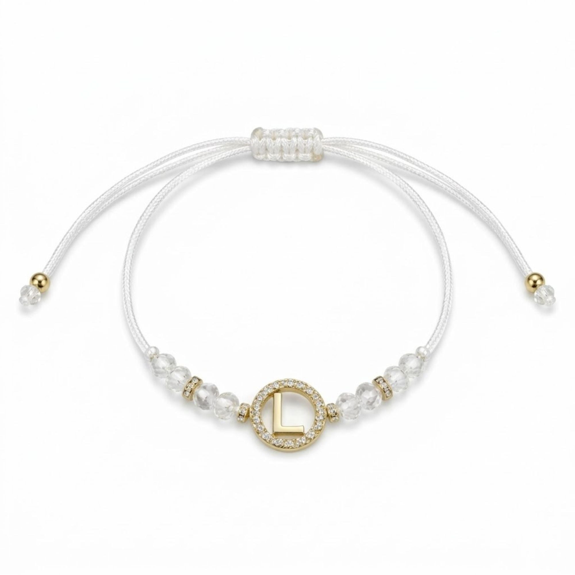 Unisex Alphabet Letter Colored Adjustable Beaded Bracelet Bracelets product image 10