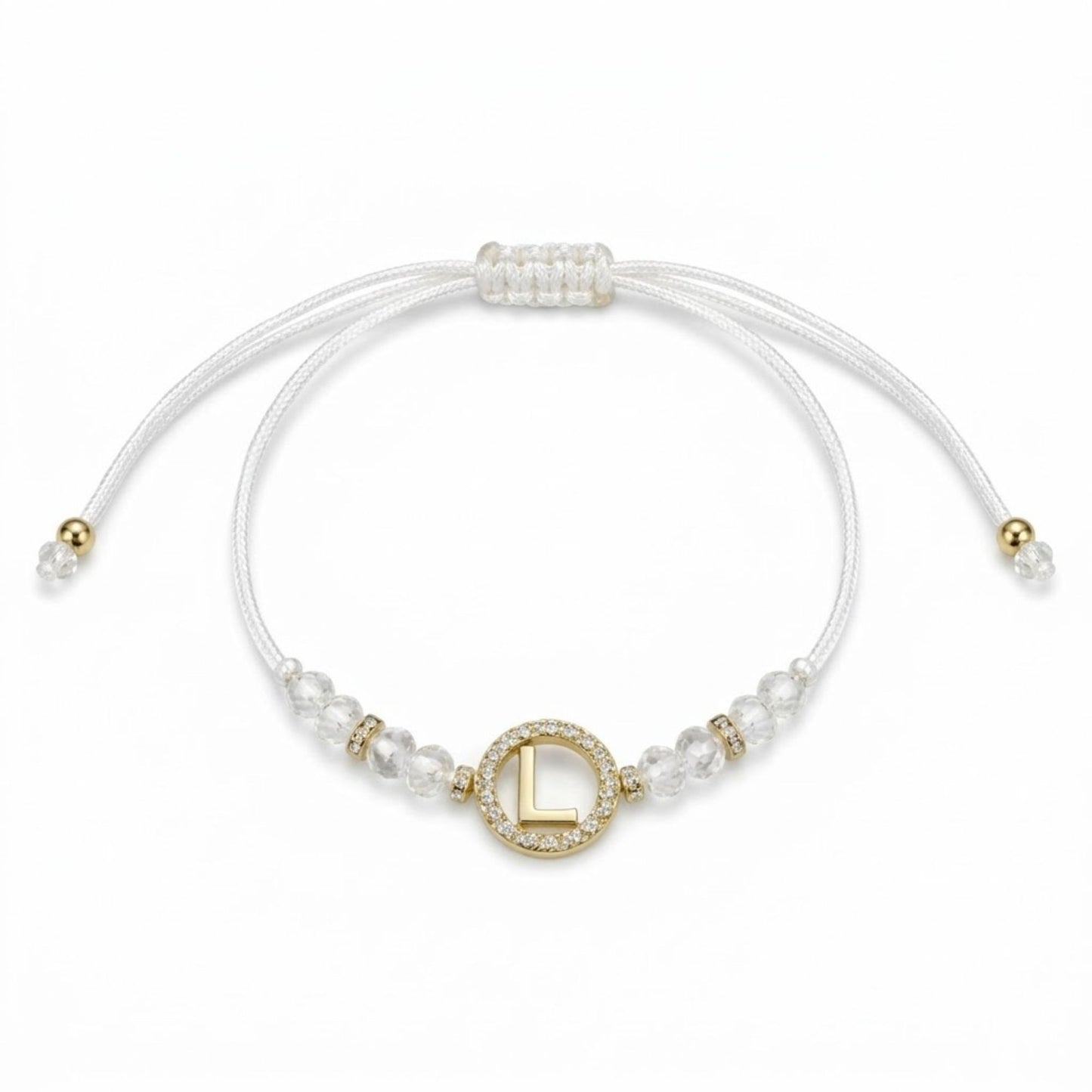 Unisex Alphabet Letter Colored Adjustable Beaded Bracelet Bracelets product image 10