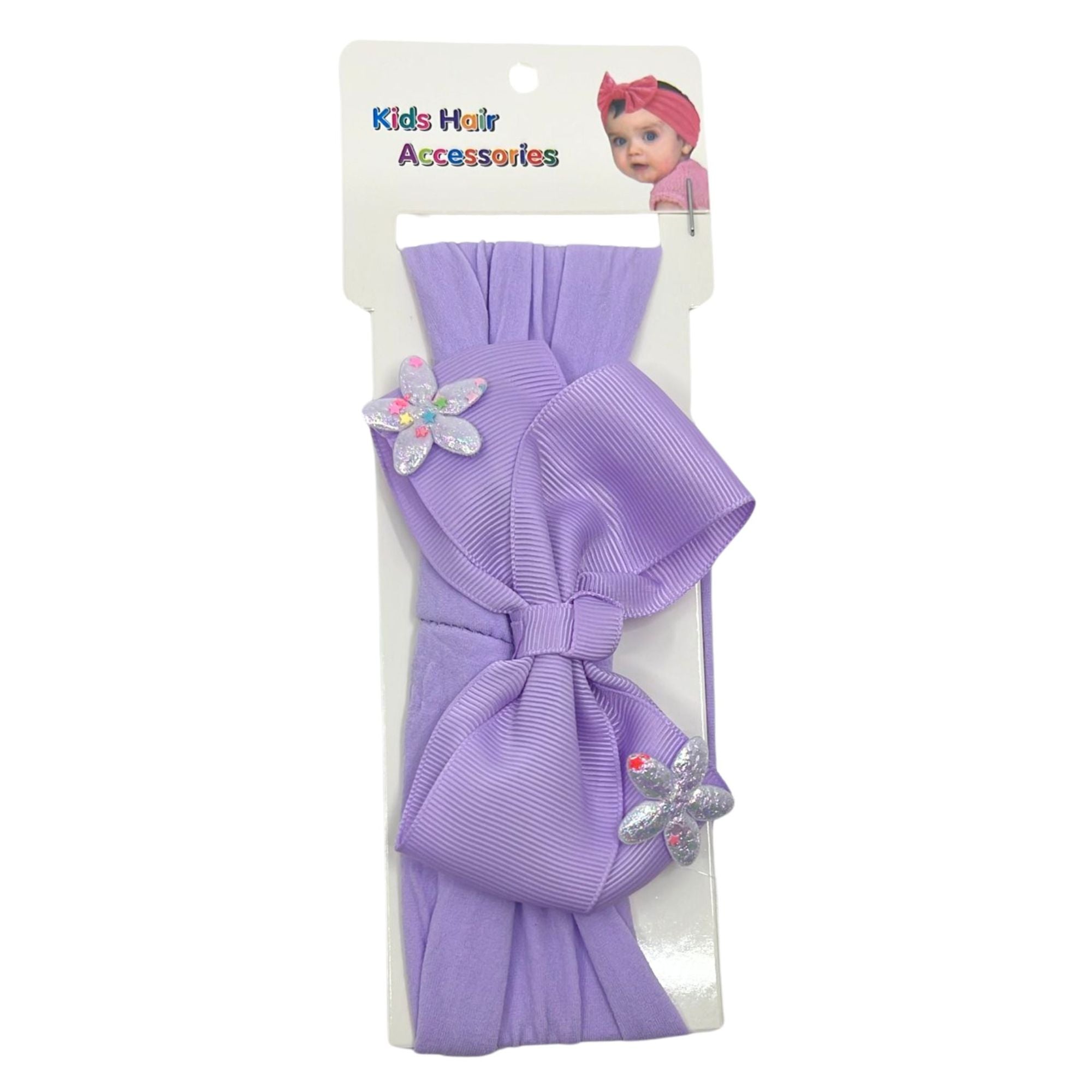 Cute Baby Bow Headband for Newborns & Infants Headbands size and feature image