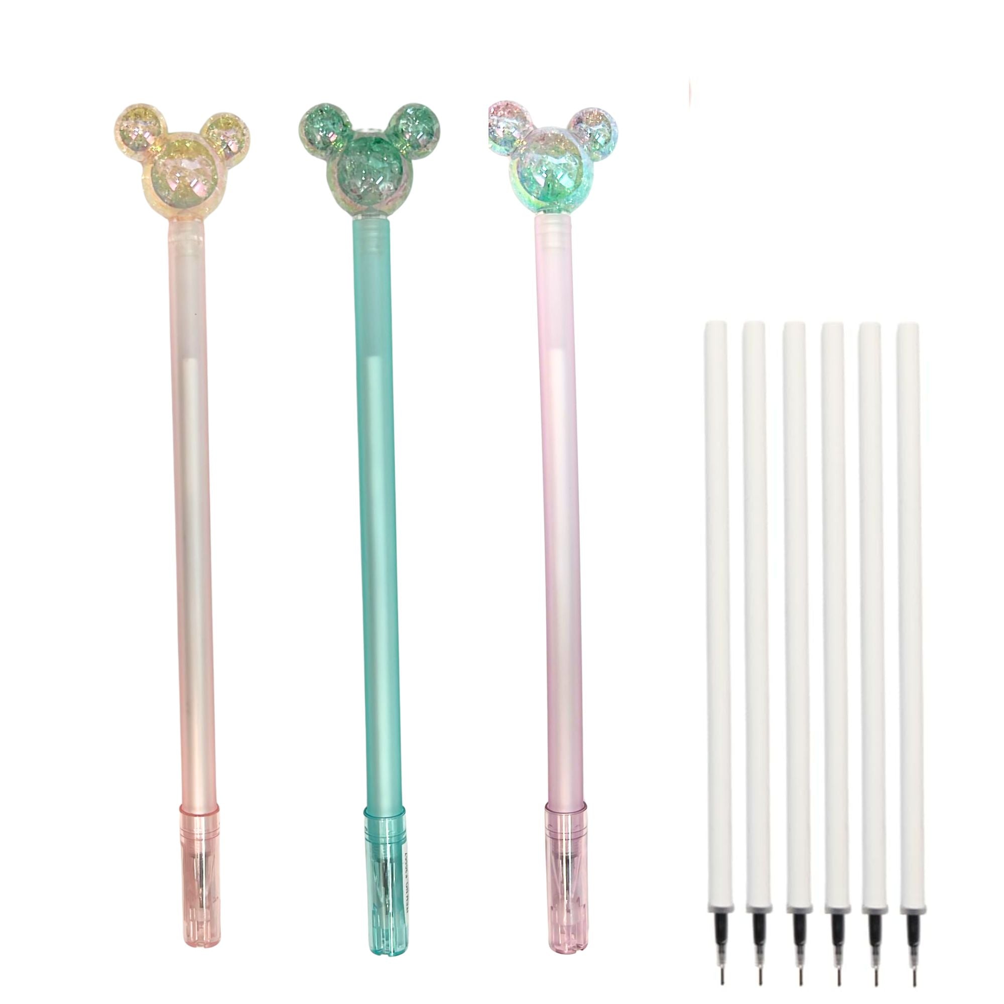 Colorful Mouse Design Gel Pens: 1 Pack main product image