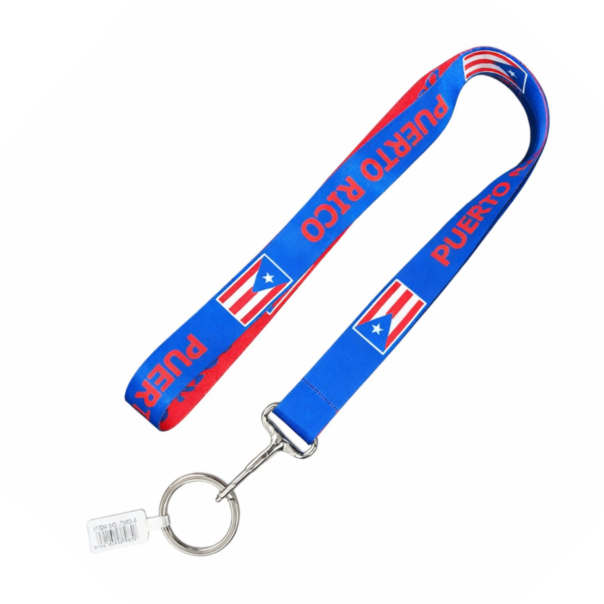 Puerto Rico Flag Lanyard Keychain Neck Strap for Keys, 1 Pack Keychain, Novelty & Souvenir Catalog main product image