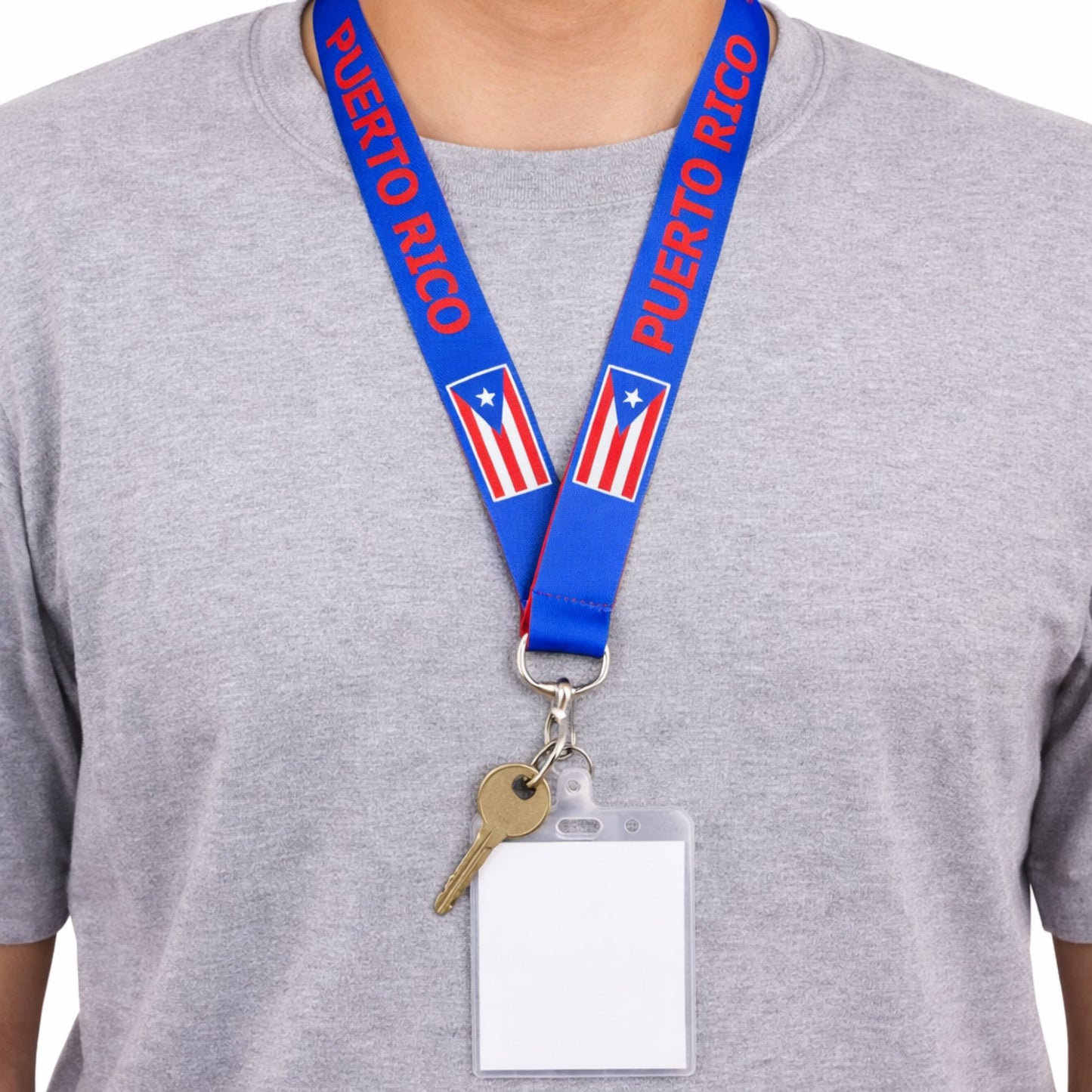 Puerto Rico Flag Lanyard Keychain Neck Strap for Keys, 1 Pack Keychain, Novelty & Souvenir Catalog size and feature image