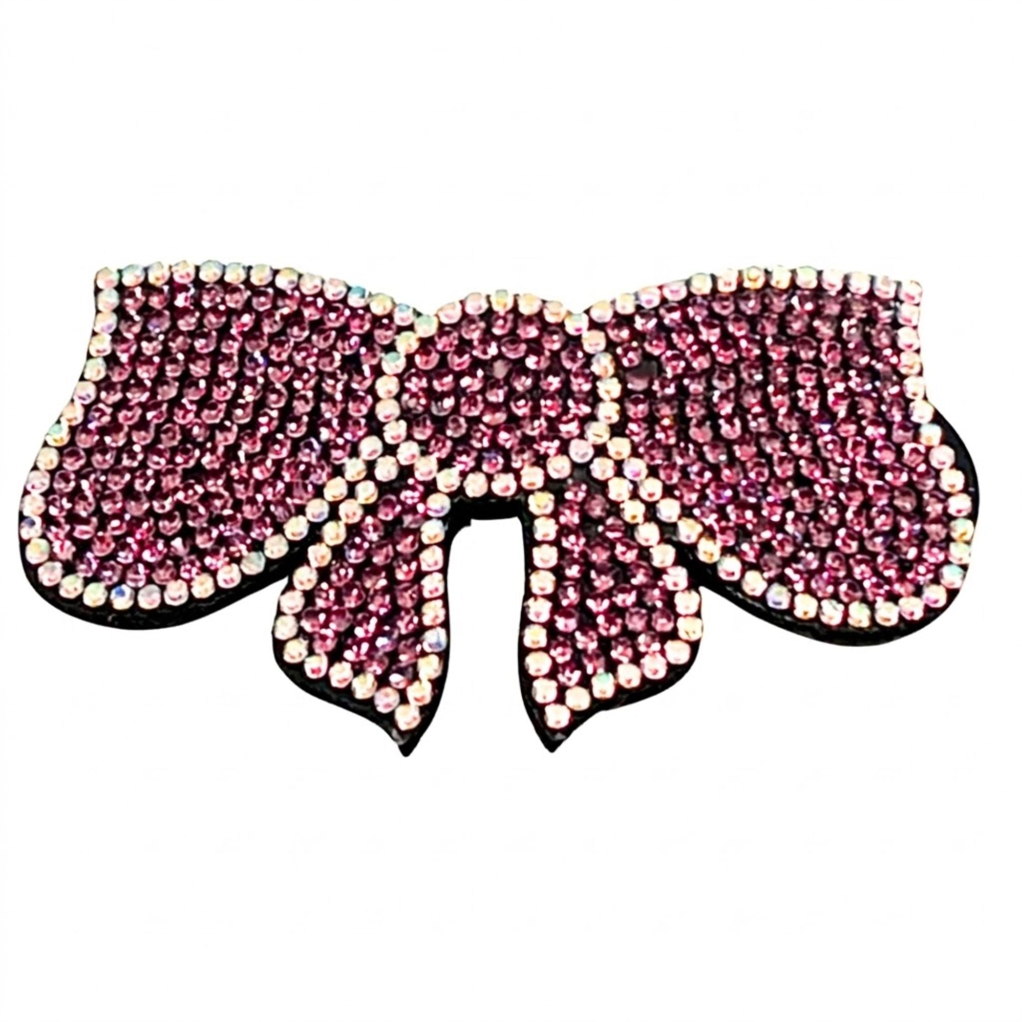 2.75" Sparkling Rhinestone Bow Knot Hair Barrette French Clip Hair Pins, Claws & Clips product image 7