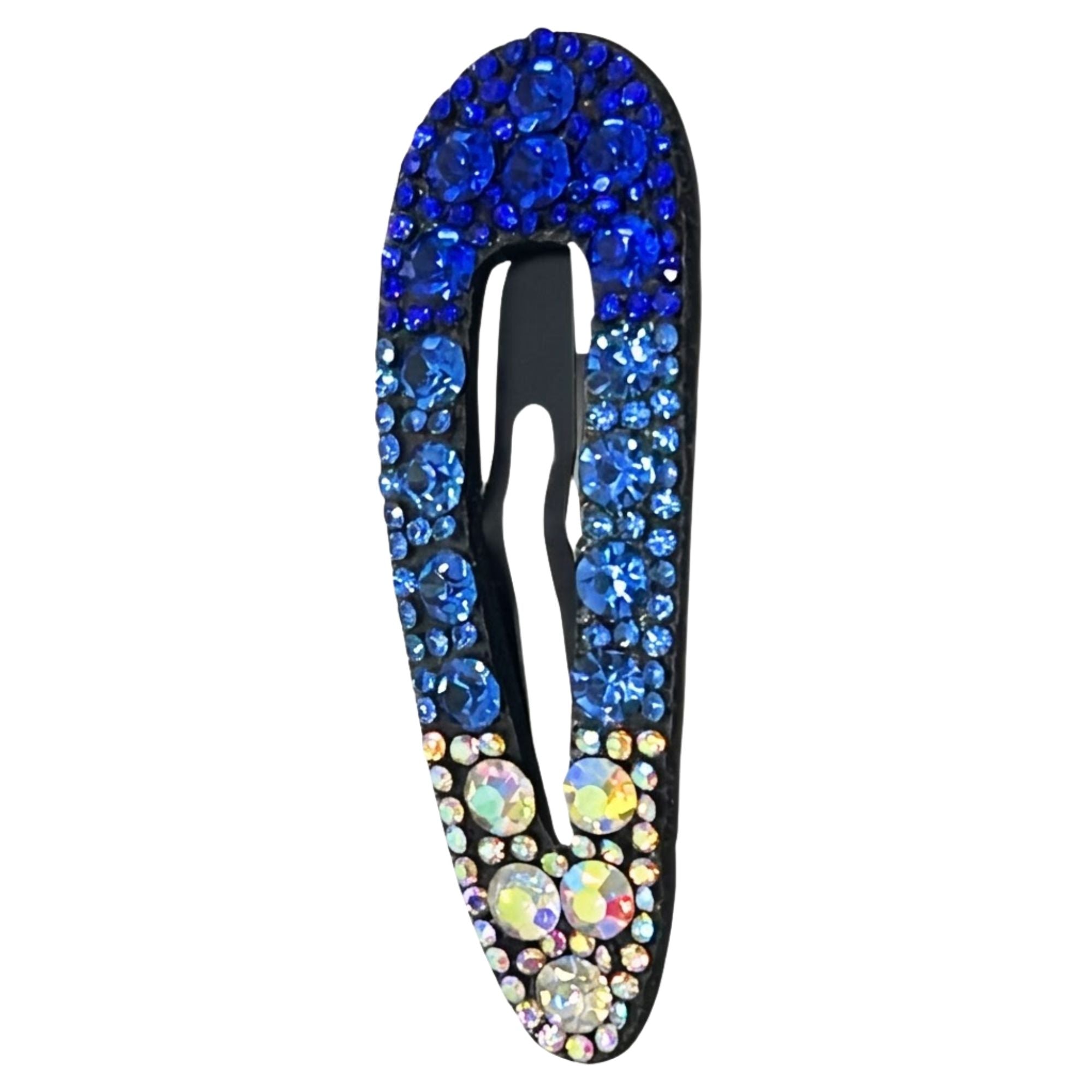 3.25" Crystal Rhinestone Snap Hair Clips for Women and Girls Hair Pins, Claws & Clips product detail image