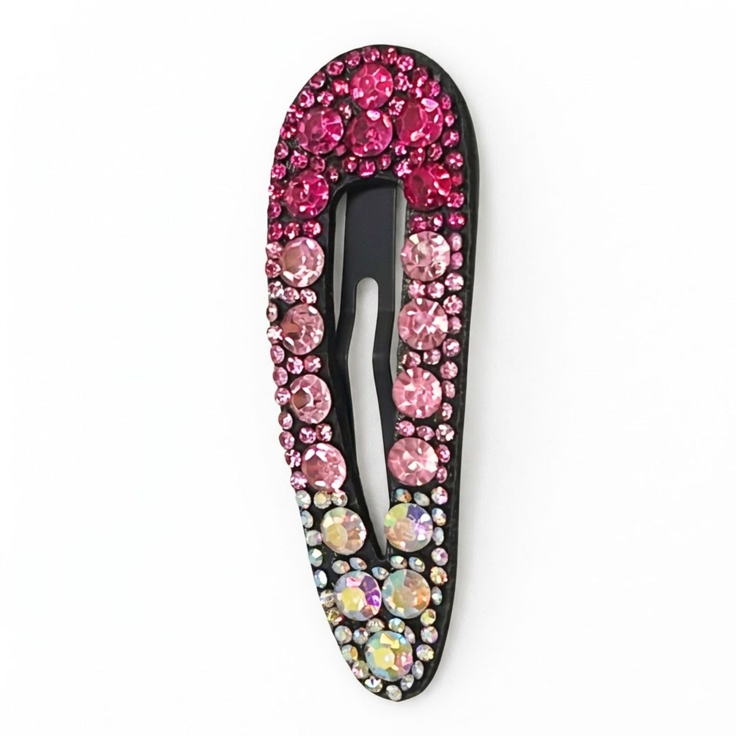 3.25" Crystal Rhinestone Snap Hair Clips for Women and Girls Hair Pins, Claws & Clips product image 5