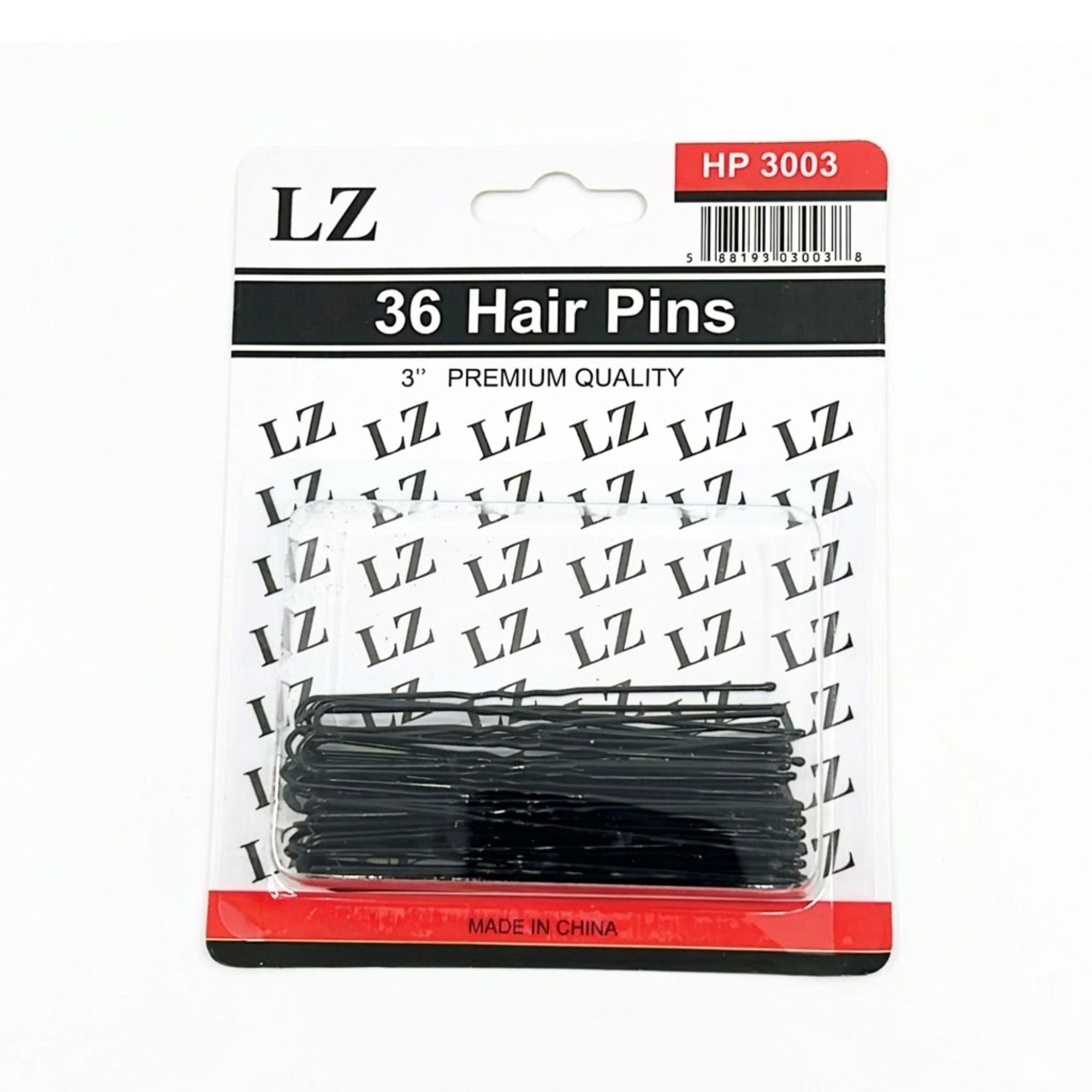 3 Inch LZ Premium Hair Pins 36 Pieces for Secure Styling Hair Pins, Claws & Clips main product image