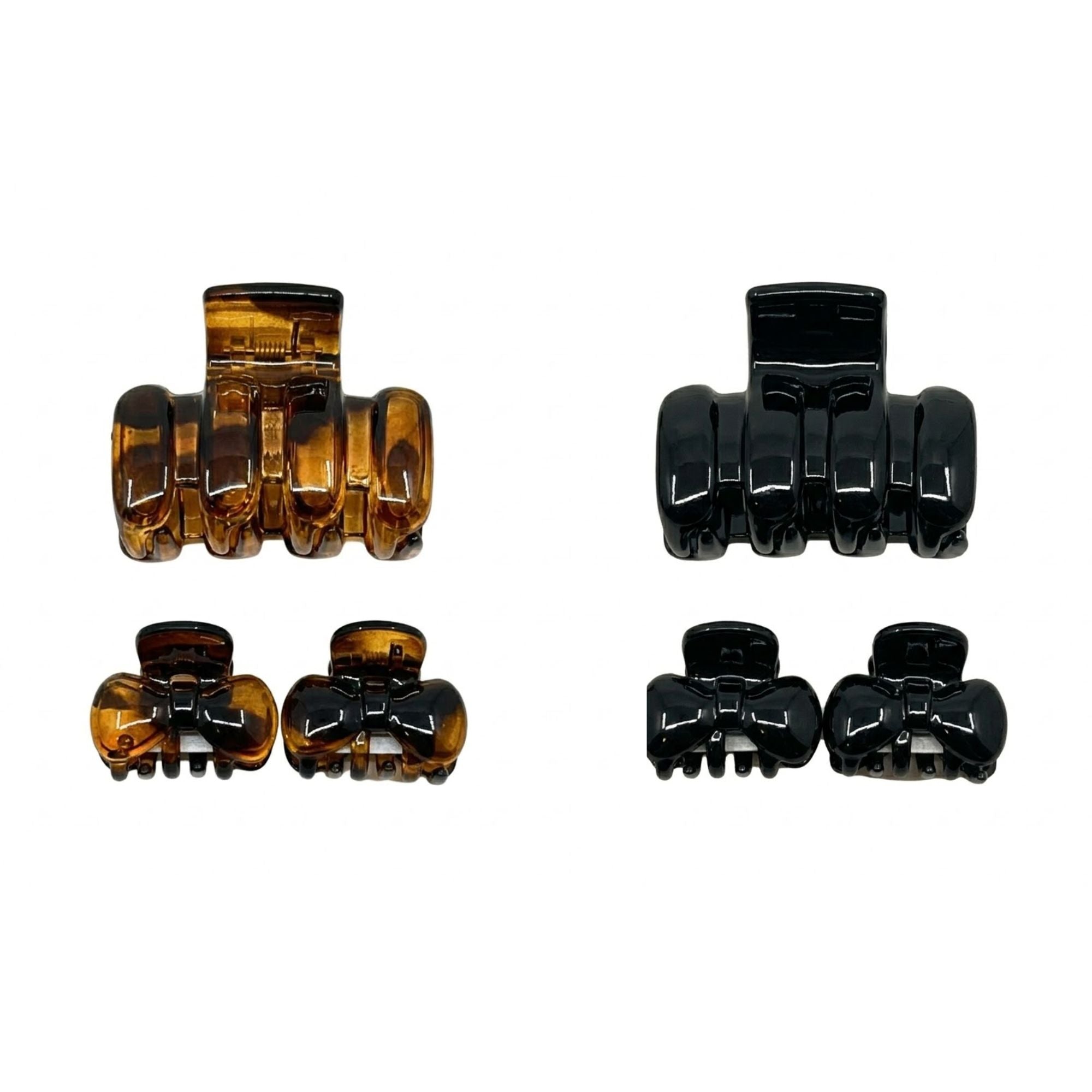 Durable Hair Claw Clips Set Strong Grip Styling Tool 3 PCS Hair Clipper & Trimmer Accessories main product image
