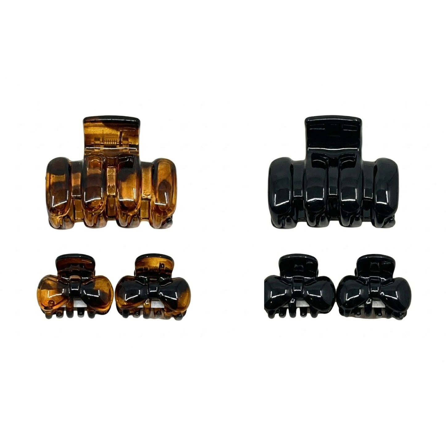 Durable Hair Claw Clips Set Strong Grip Styling Tool 3 PCS Hair Clipper & Trimmer Accessories main product image