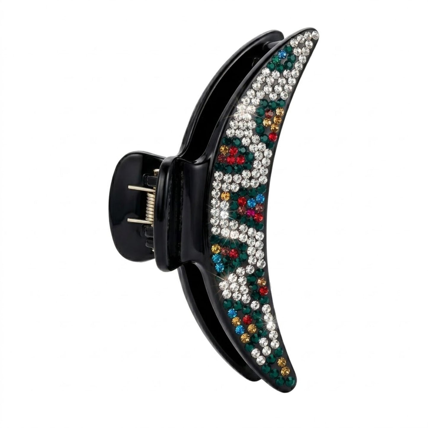 Elegant Sparkling Rhinestone Crescent Hair Claw Clip Hair Clipper & Trimmer Accessories size and feature image