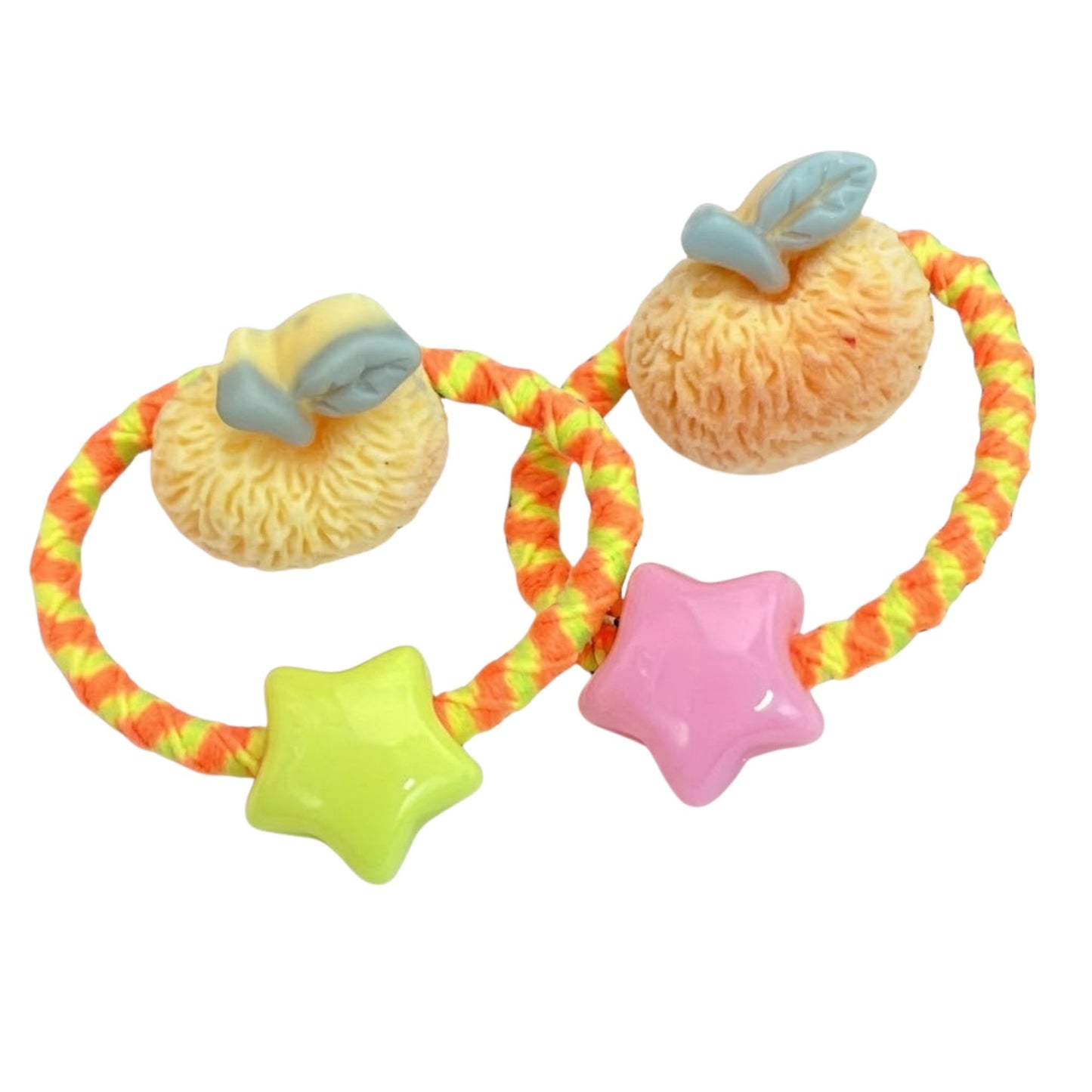 Cute Elastic Hair Bands Star Charm Kids Ponytail Holders product image 6