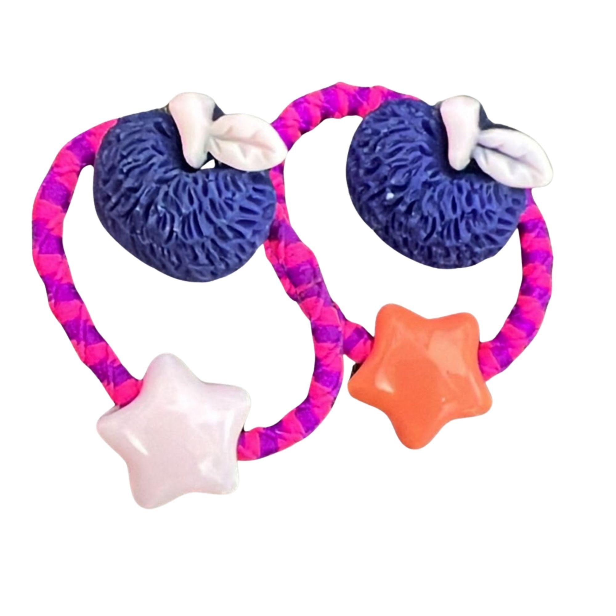 Cute Elastic Hair Bands Star Charm Kids Ponytail Holders product image 7