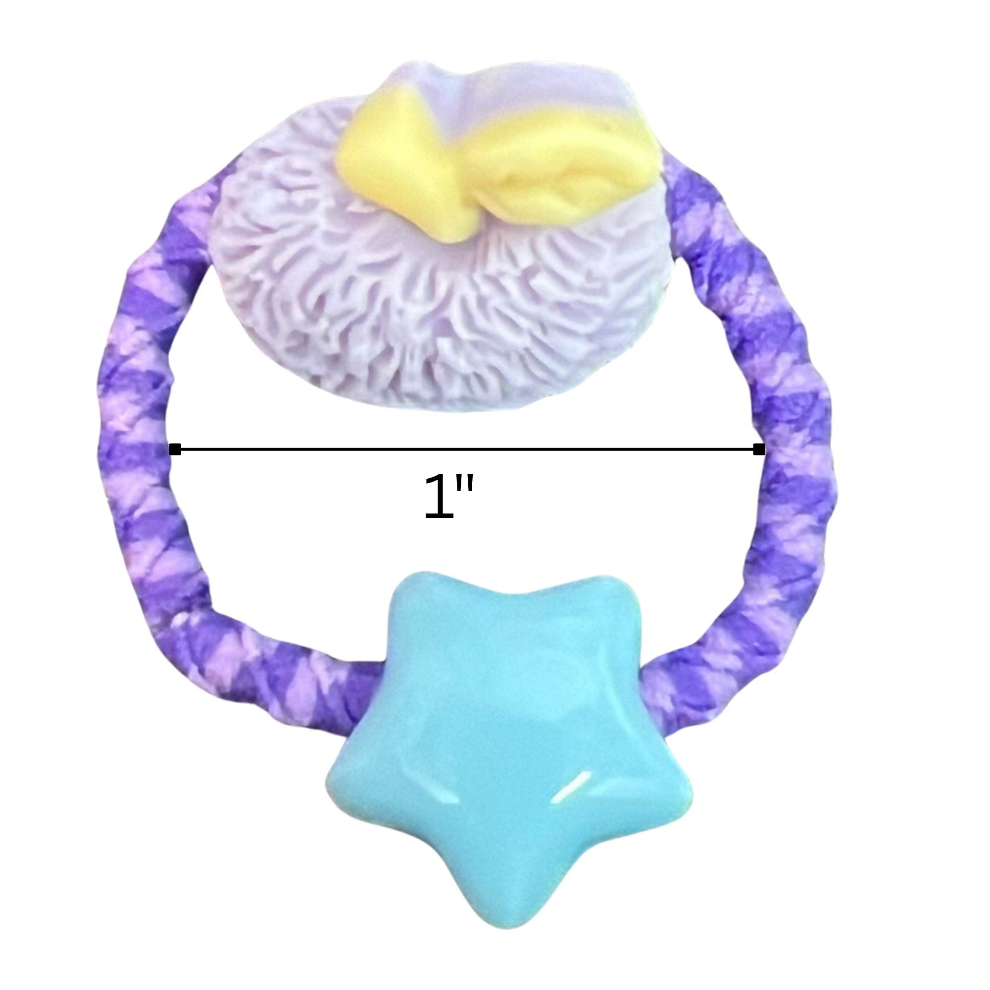 Cute Elastic Hair Bands Star Charm Kids Ponytail Holders product image 9