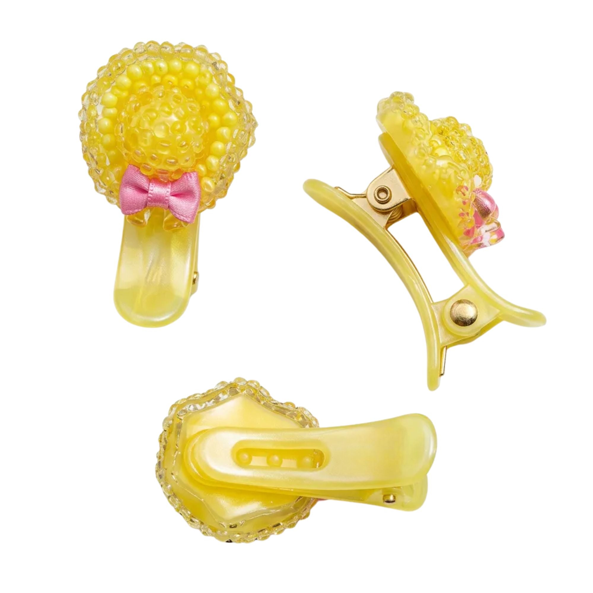 Elegant Acetate Floral Charm Duckbill Hair Clips for Kids 3 Pack Hair Pins, Claws & Clips product image 6