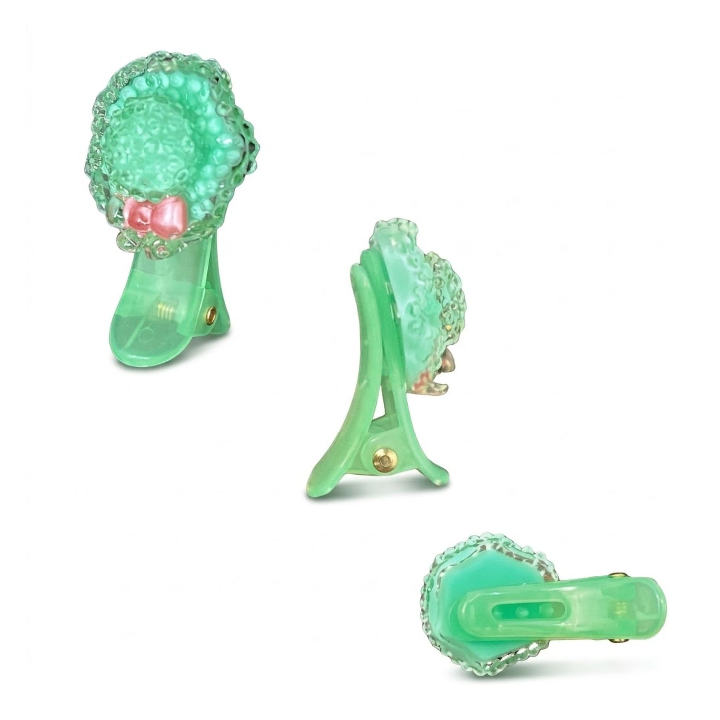 Elegant Acetate Floral Charm Duckbill Hair Clips for Kids 3 Pack Hair Pins, Claws & Clips product image 8