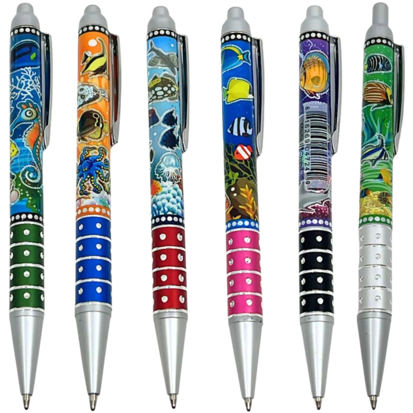 Ocean Lover's Pen with Soft Grip: 1 Pack