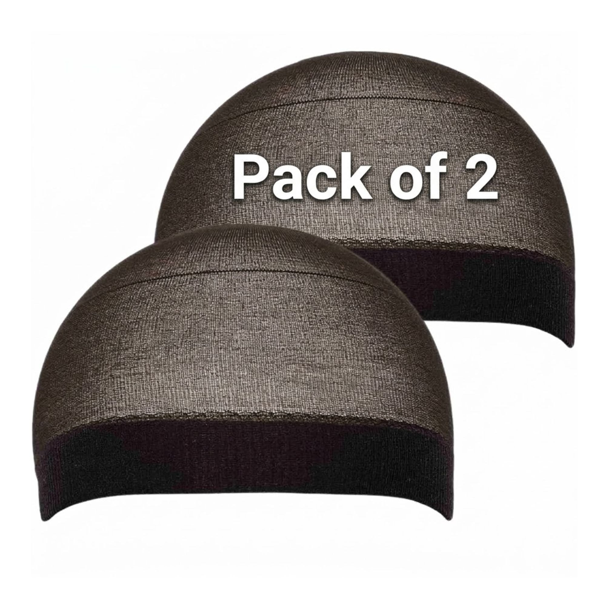 2 Pack Ultra Stretch Stocking Wave Caps Fits All Sizes product detail image
