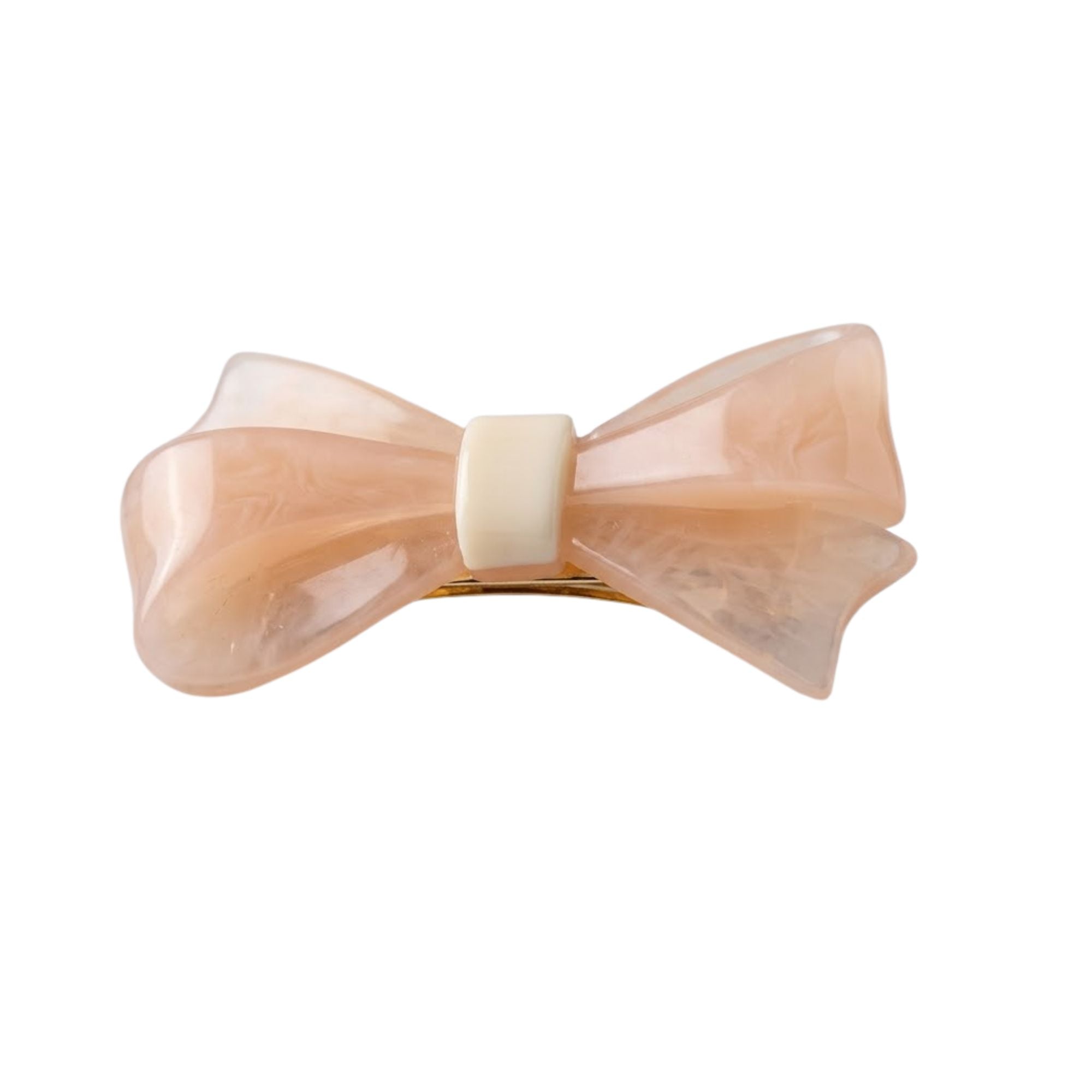 2" Elegant Bow Hair Clip Durable Resin Stylish Grip Fit hair clips product detail image