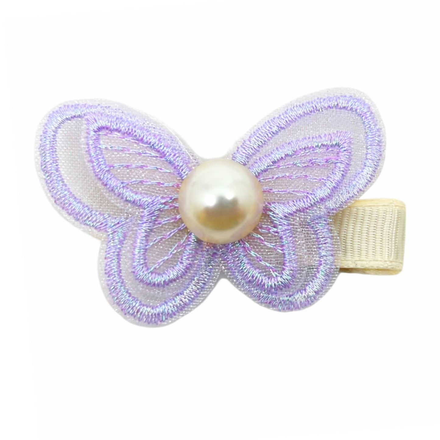 2" Sparkling Butterfly Alligator Hair Clips 1 Piece product image 5
