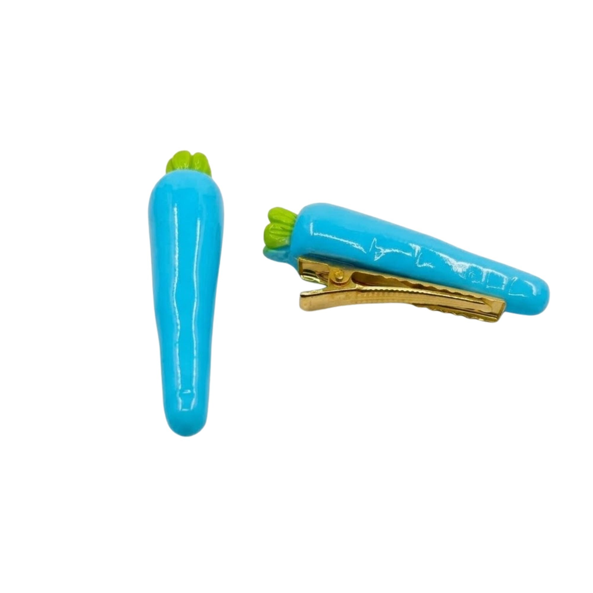 2.25" Fun Vegetable Shape Alligator Hair Clips for Kids product image 5