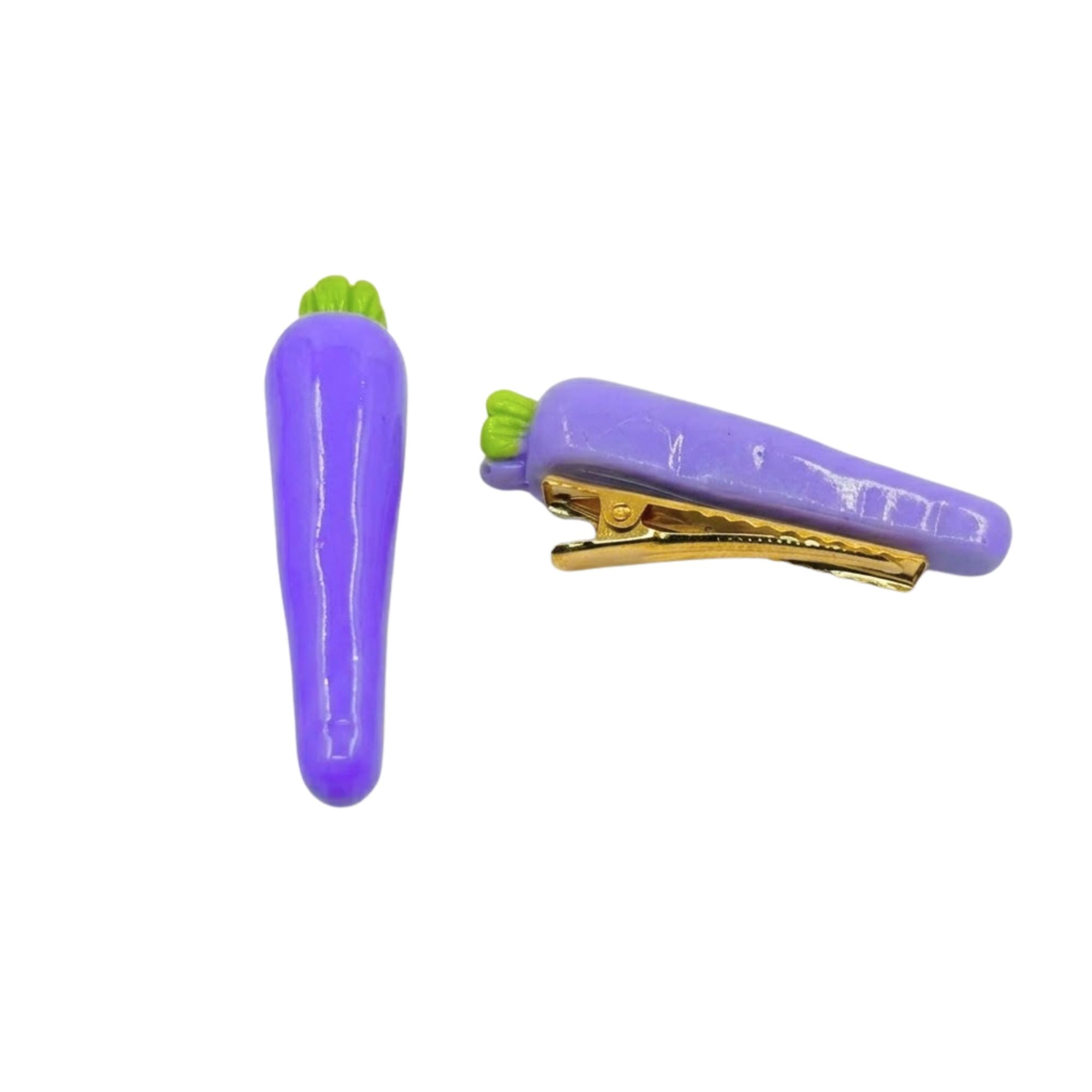 2.25" Fun Vegetable Shape Alligator Hair Clips for Kids product image 6