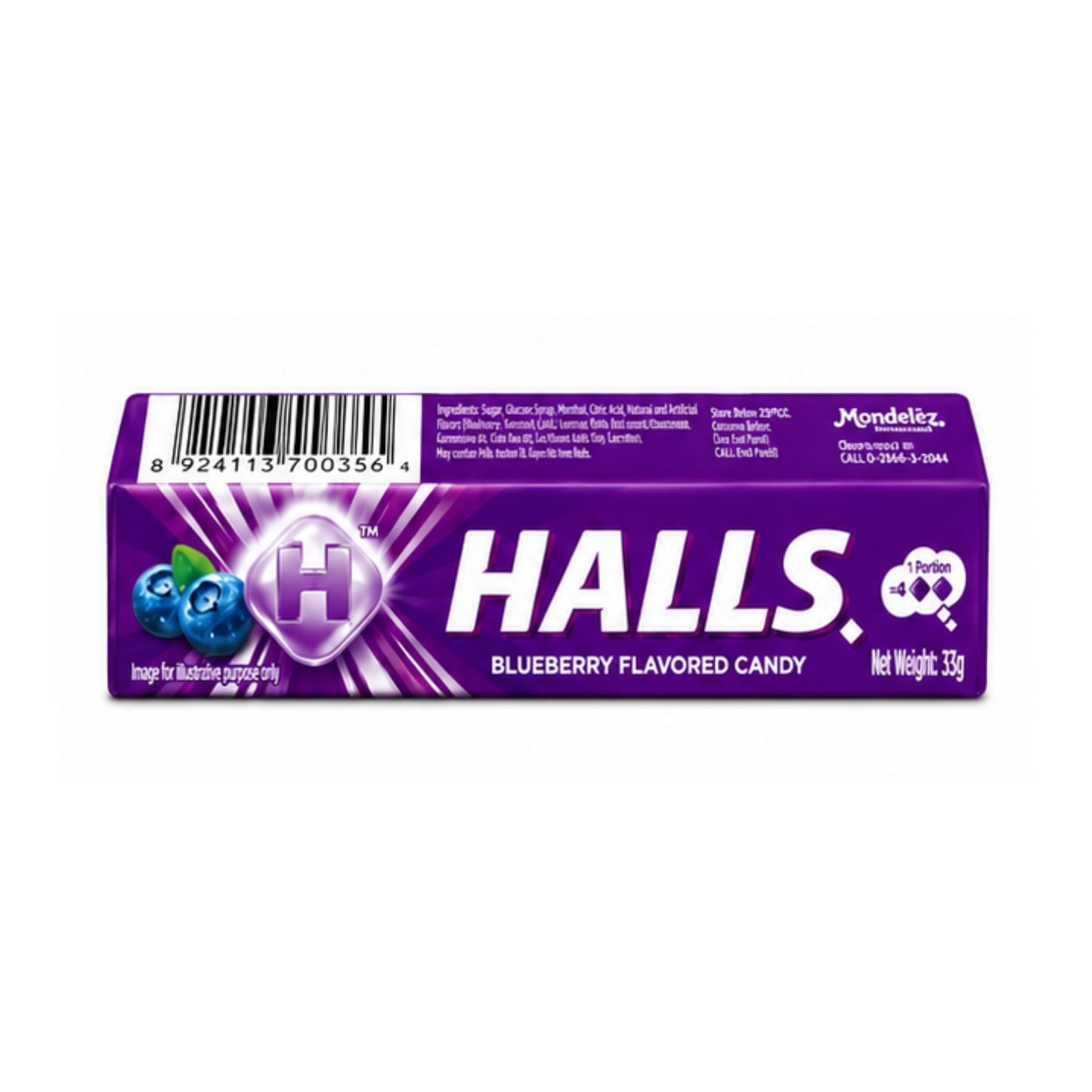 9 Pack Halls Assorted Flavored Lozenges