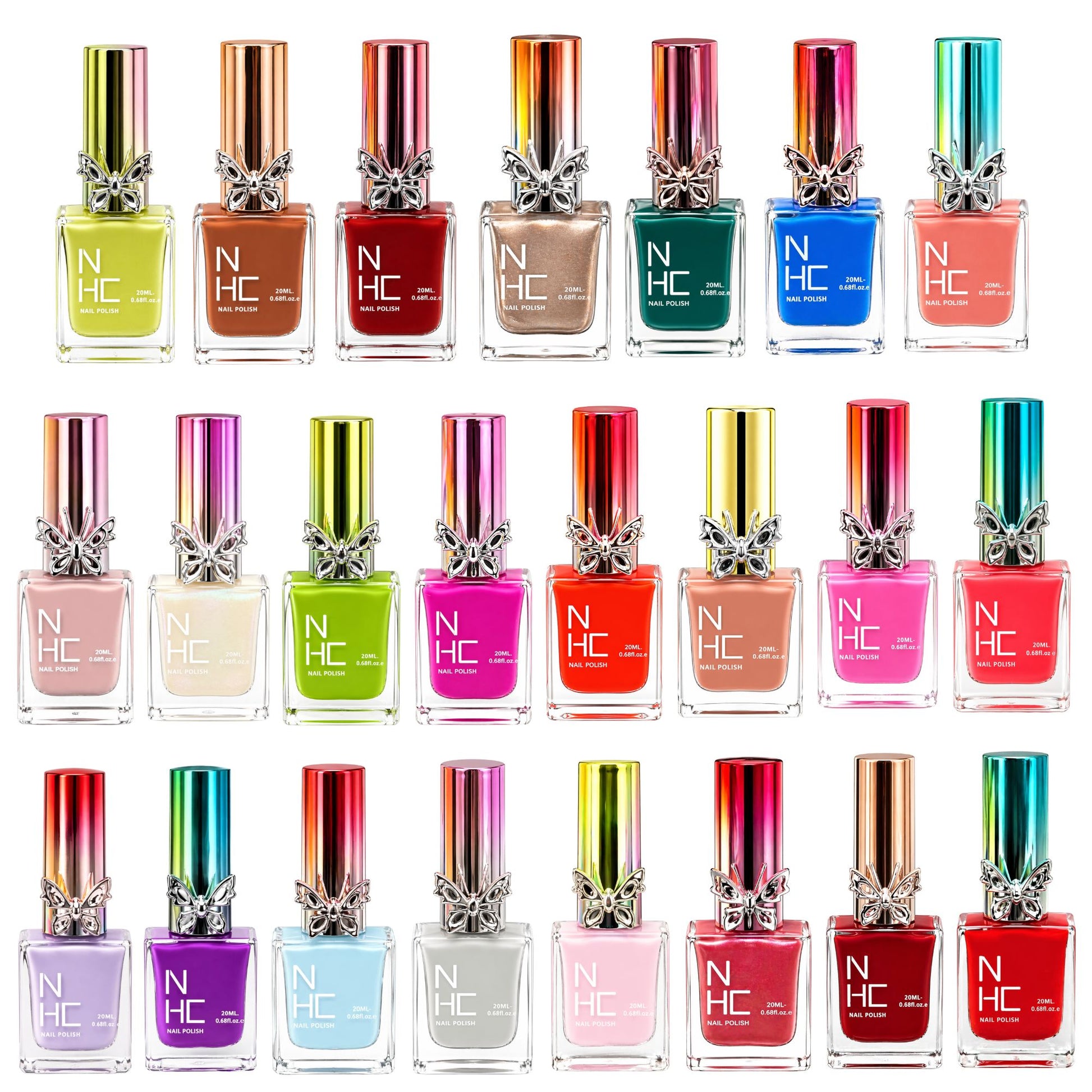 20ML NHC Nail Polish Long Lasting Glossy Finish