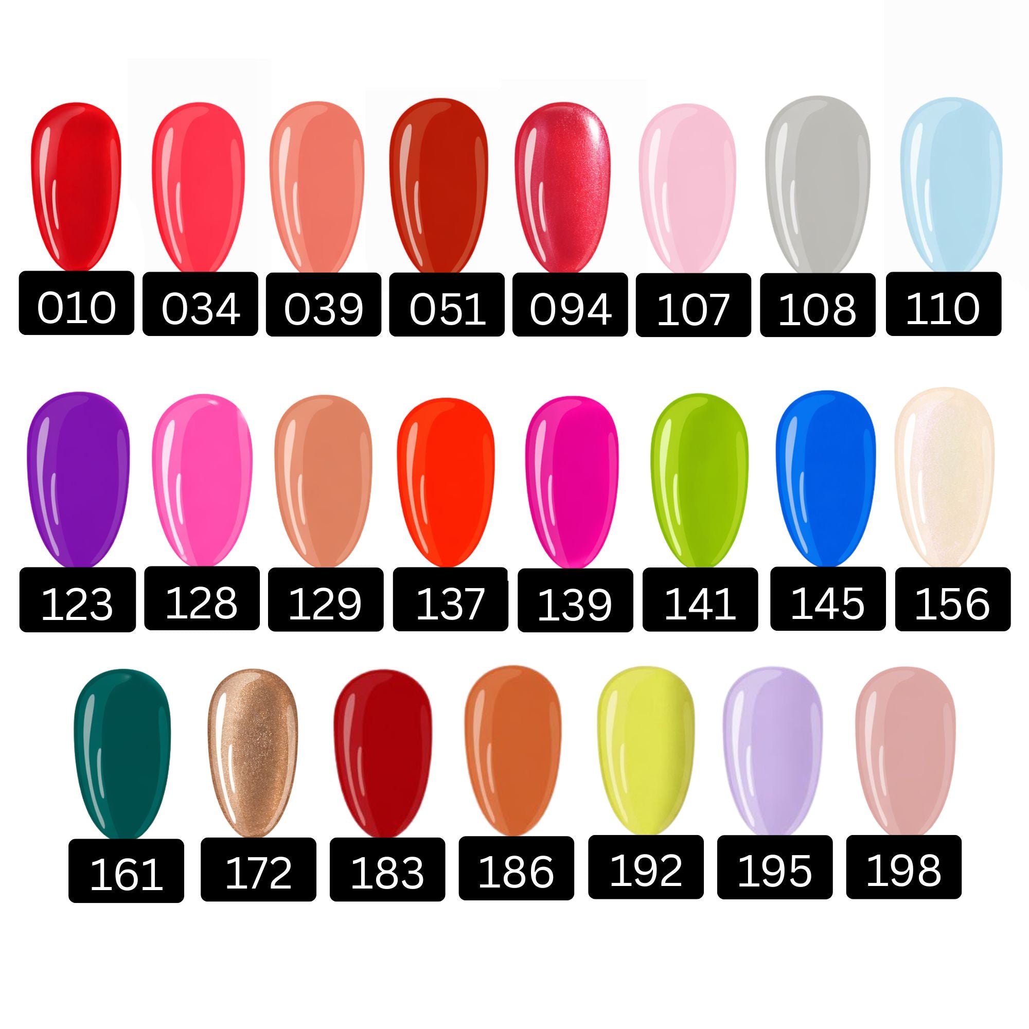 20ML NHC Nail Polish Long Lasting Glossy Finish product detail image